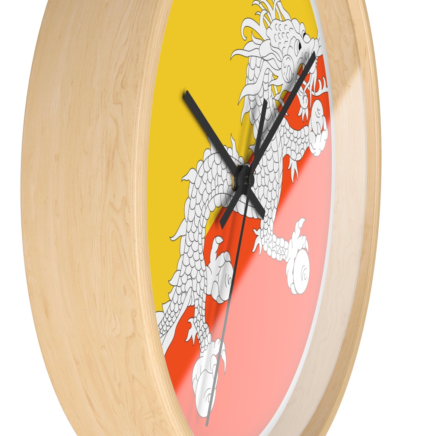 Vibrant Dragon Wall Clock - Asian-Inspired Home Decor & Great Gift