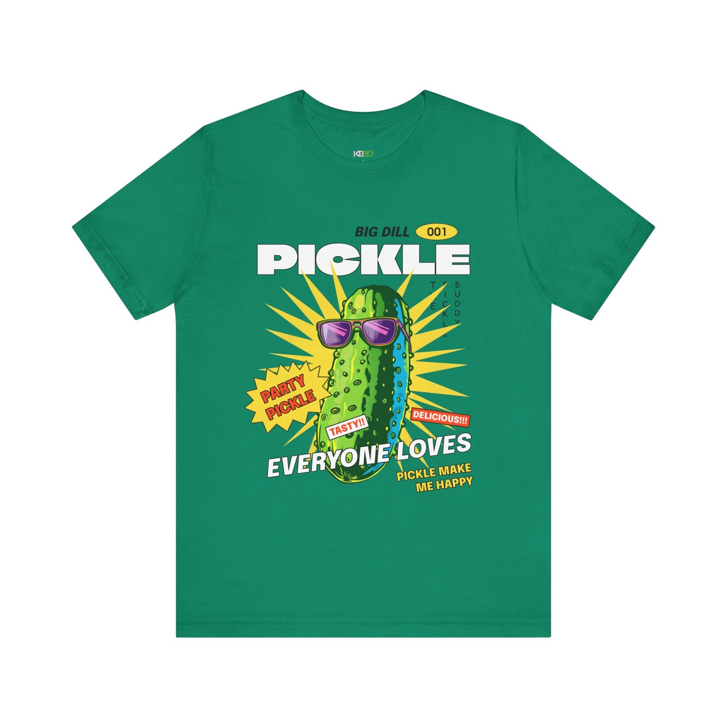Big Dill Pickle Men's Tee - Fun Party T-Shirt for Pickle Lovers