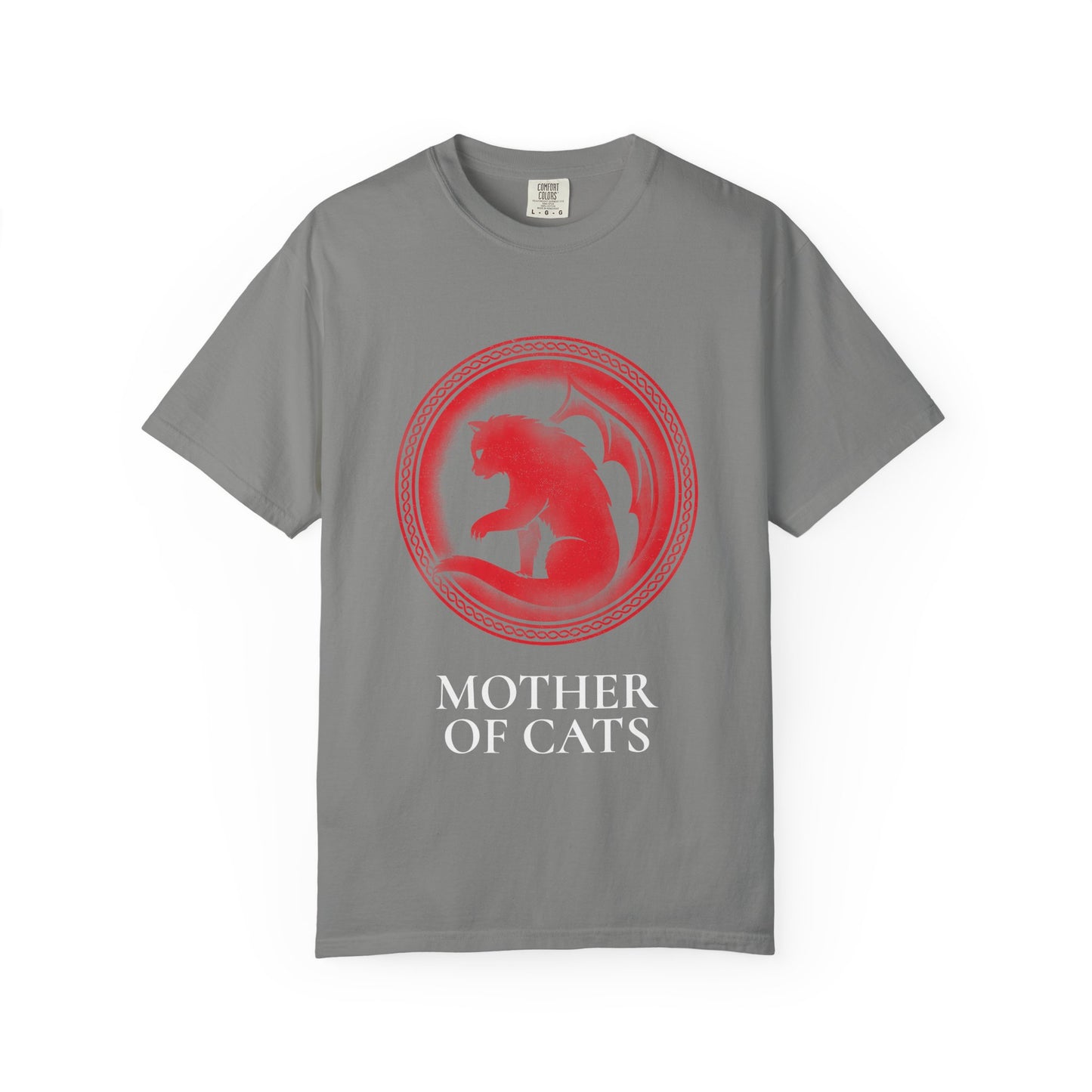 Mother of Cats Women Garment-Dyed T-Shirt