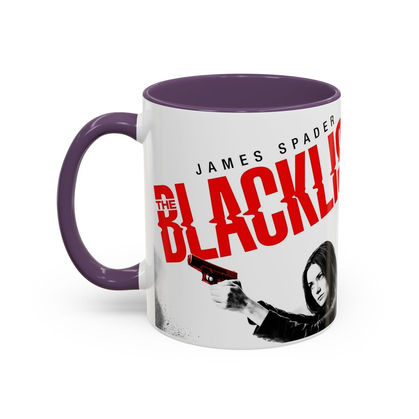 Blacklist-Inspired Accent Coffee Mug - 11oz & 15oz - Perfect Gift for Fans