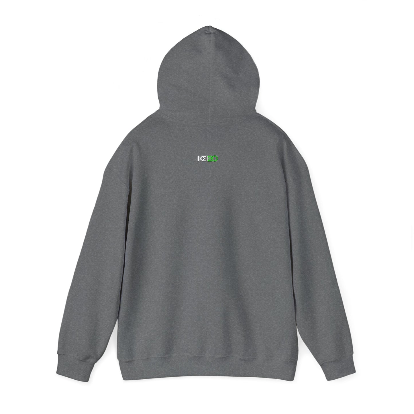 Men's Hooded Sweatshirt with Hilarious Foodie Burger Design