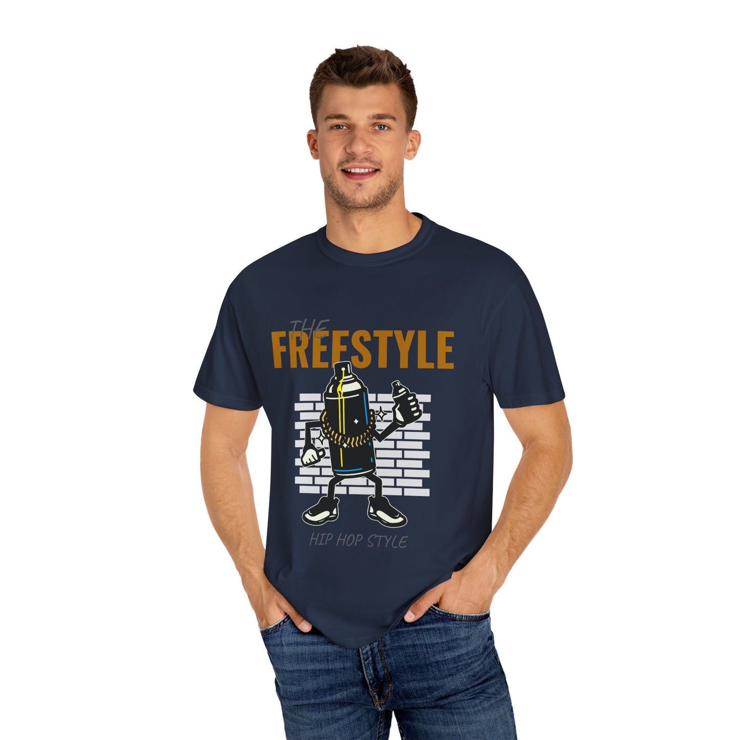 Men's Hip Hop Freestyle Graphic T-Shirt Urban Style