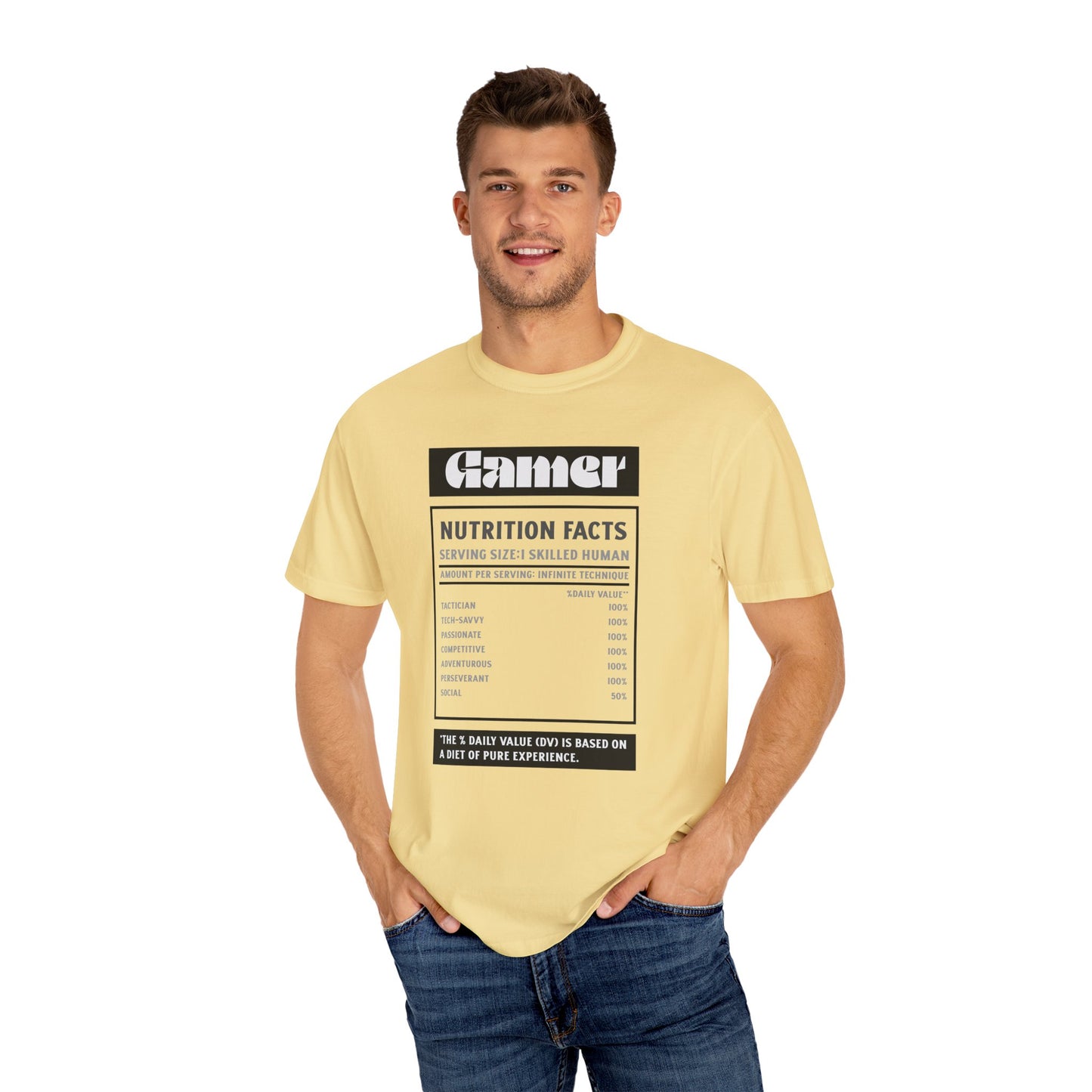 Gamer Nutrition Facts T-Shirt