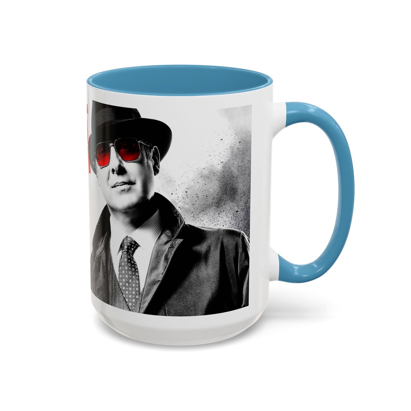 Blacklist-Inspired Accent Coffee Mug - 11oz & 15oz - Perfect Gift for Fans