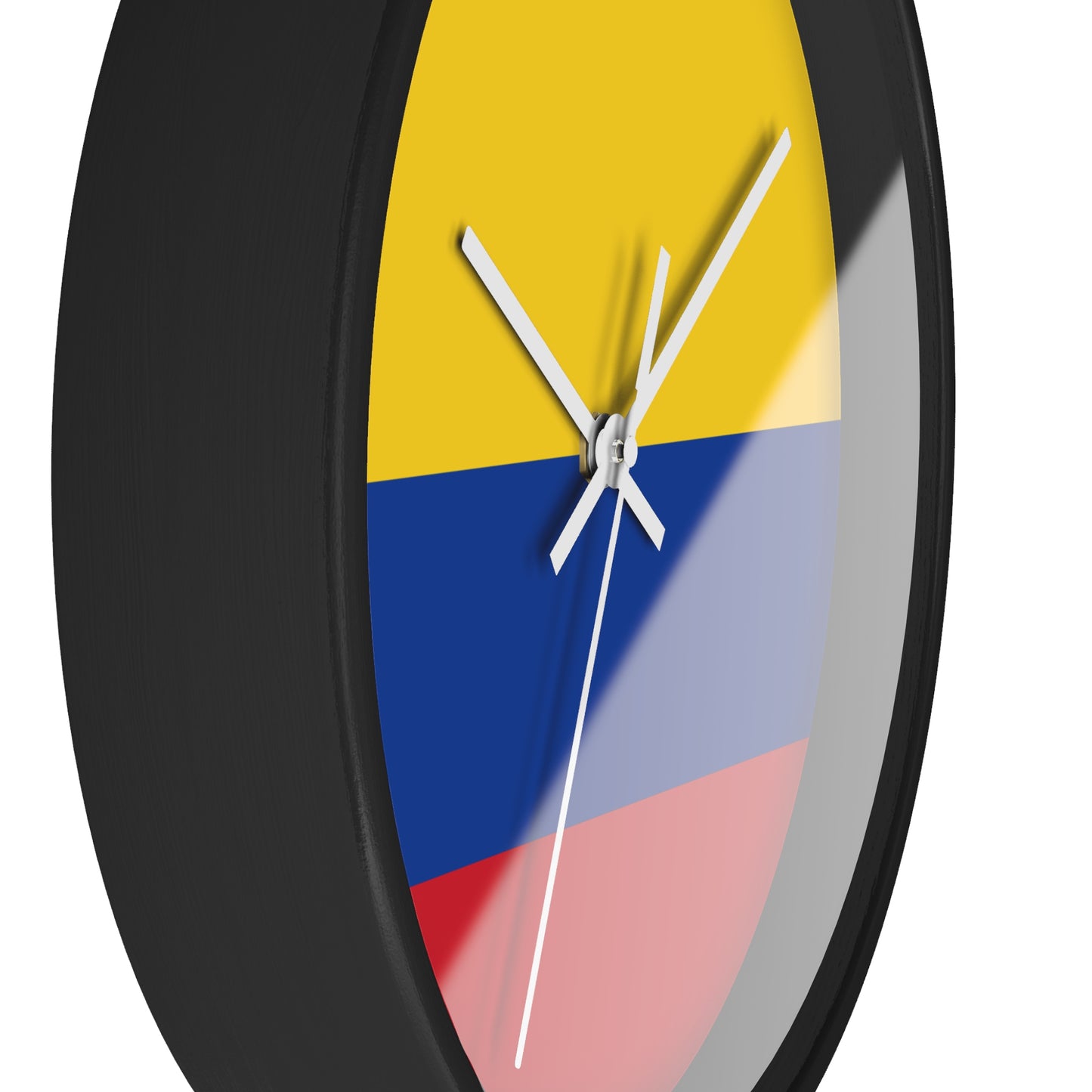 Colombian Flag Wall Clock - Vibrant Home Decoration for Proud Colombians
