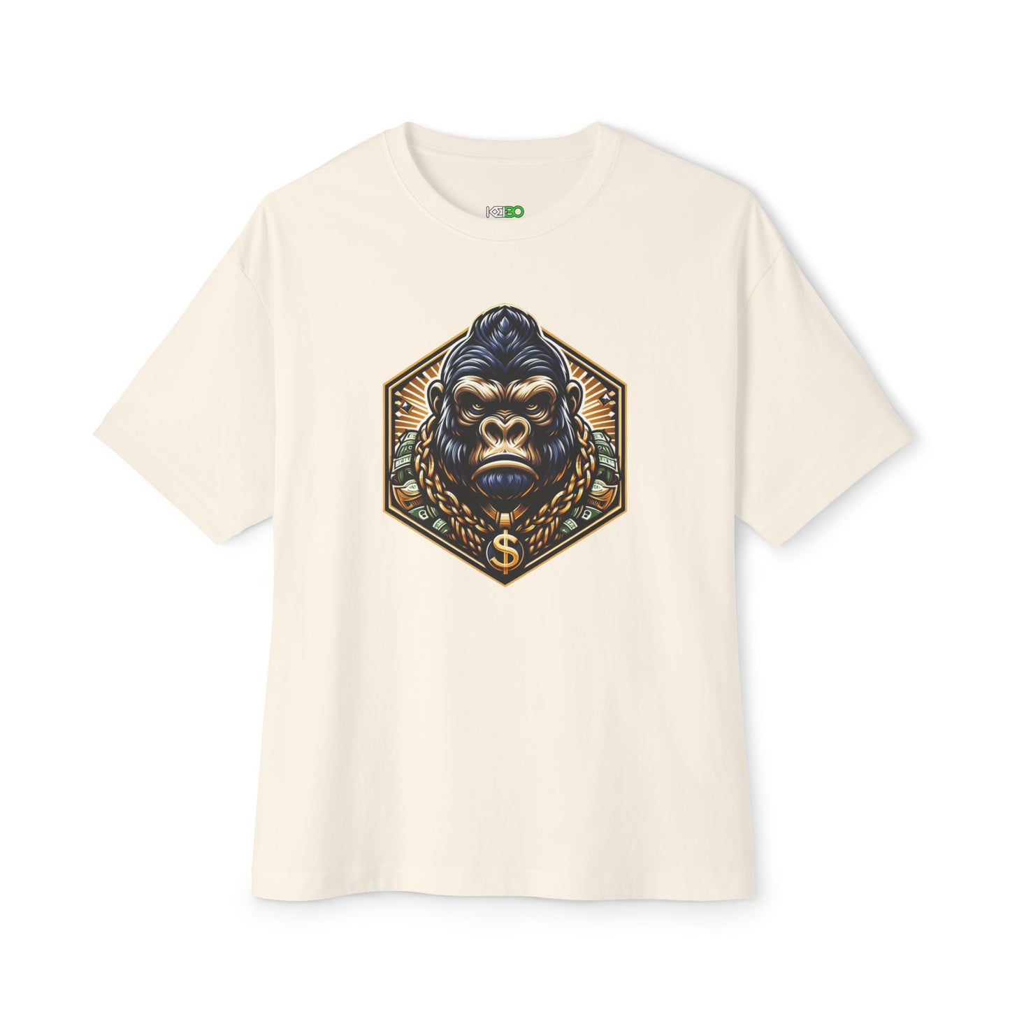 Streetwear Gorilla Graphic Oversized Men's Tee
