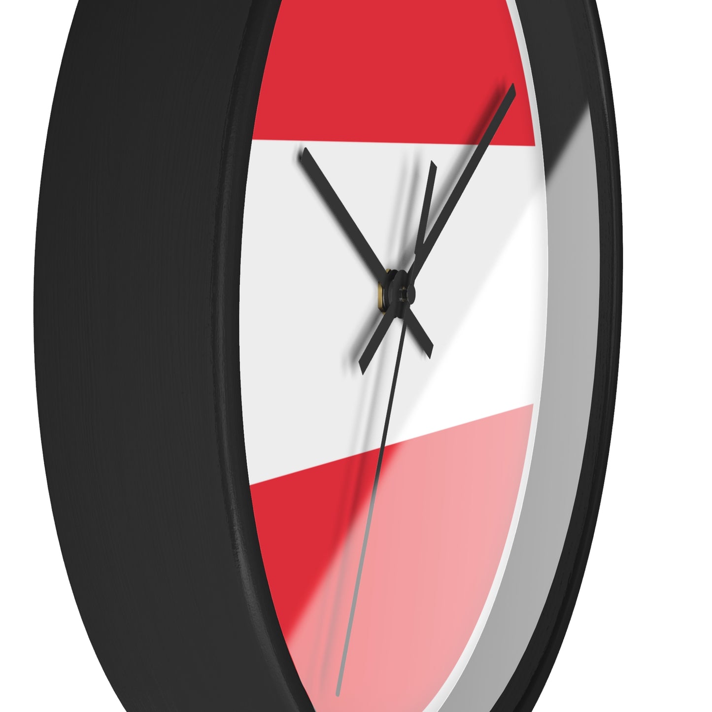 Austrian Flag Wall Clock - Unique Home Decor for Austria Lovers