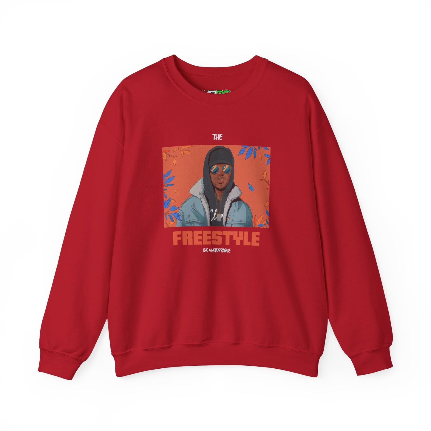 Mens Freestyle Artist Crewneck Sweatshirt
