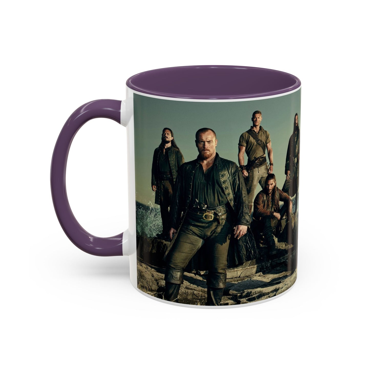 Black Sails Accent Coffee Mug - 11oz & 15oz | For Fans of Adventure & Pirates