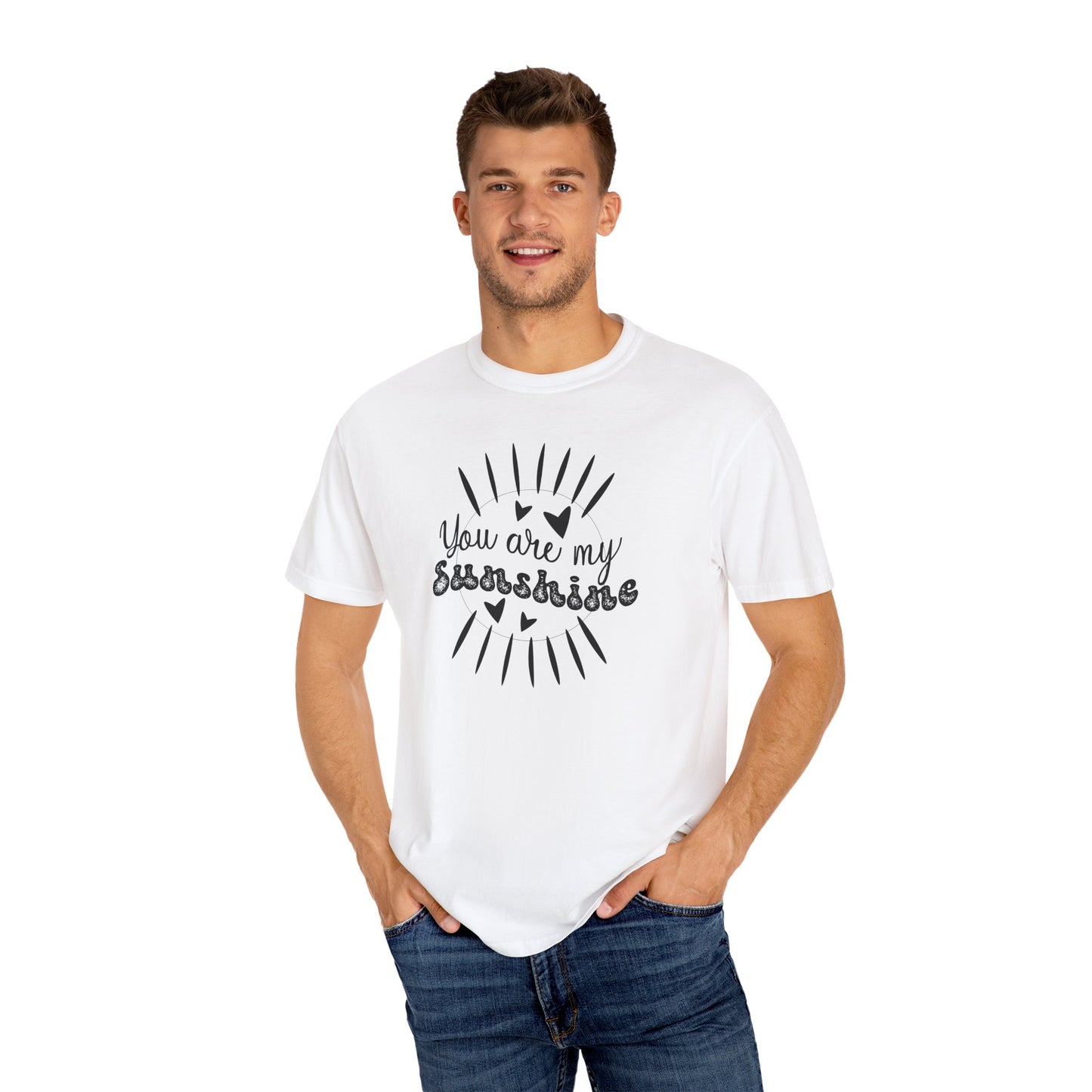 Women Graphic T-Shirt You Are My Sunshine for Valentine's Day