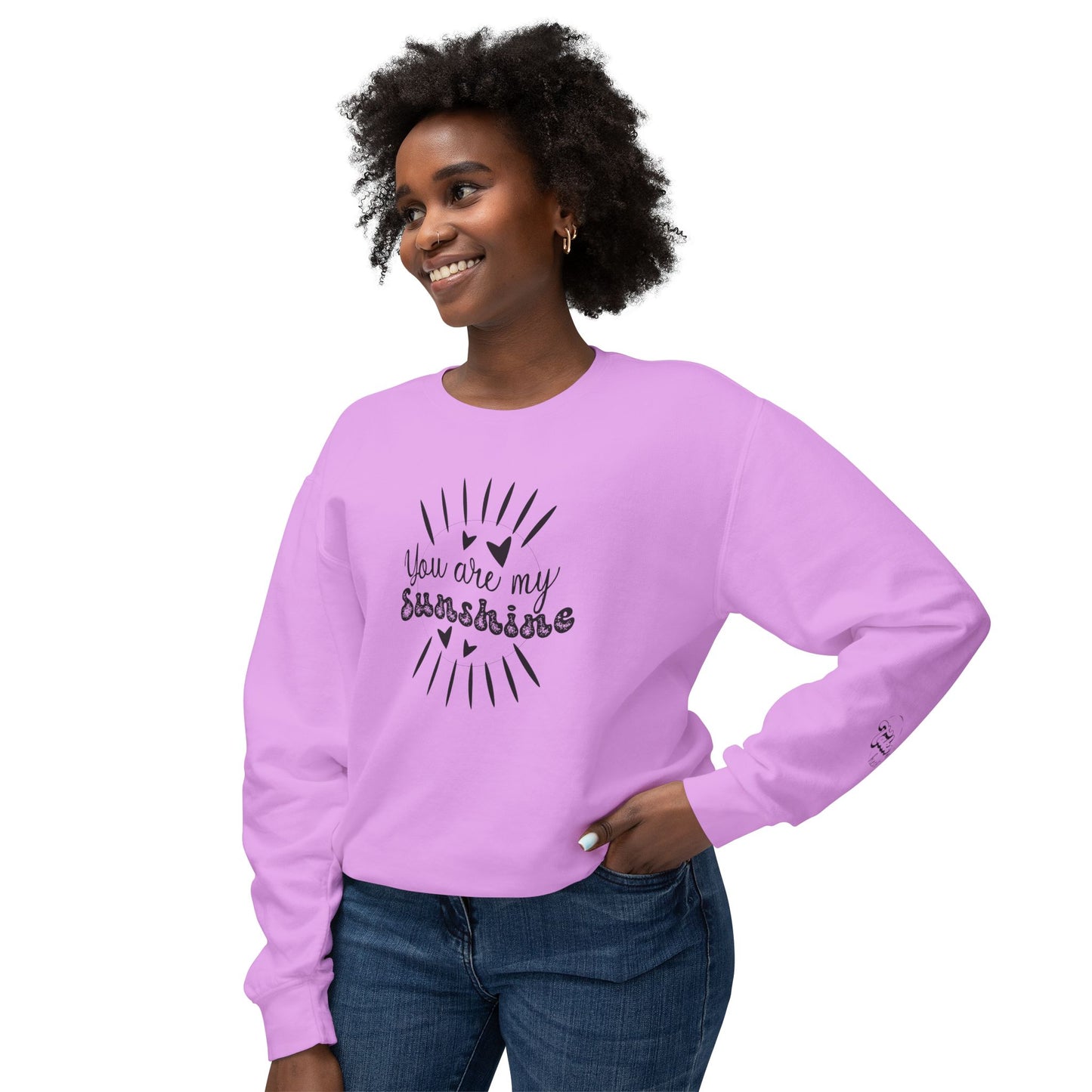 Women Sweatshirt You Are My Sunshine - Perfect for Valentine's Day Outfit