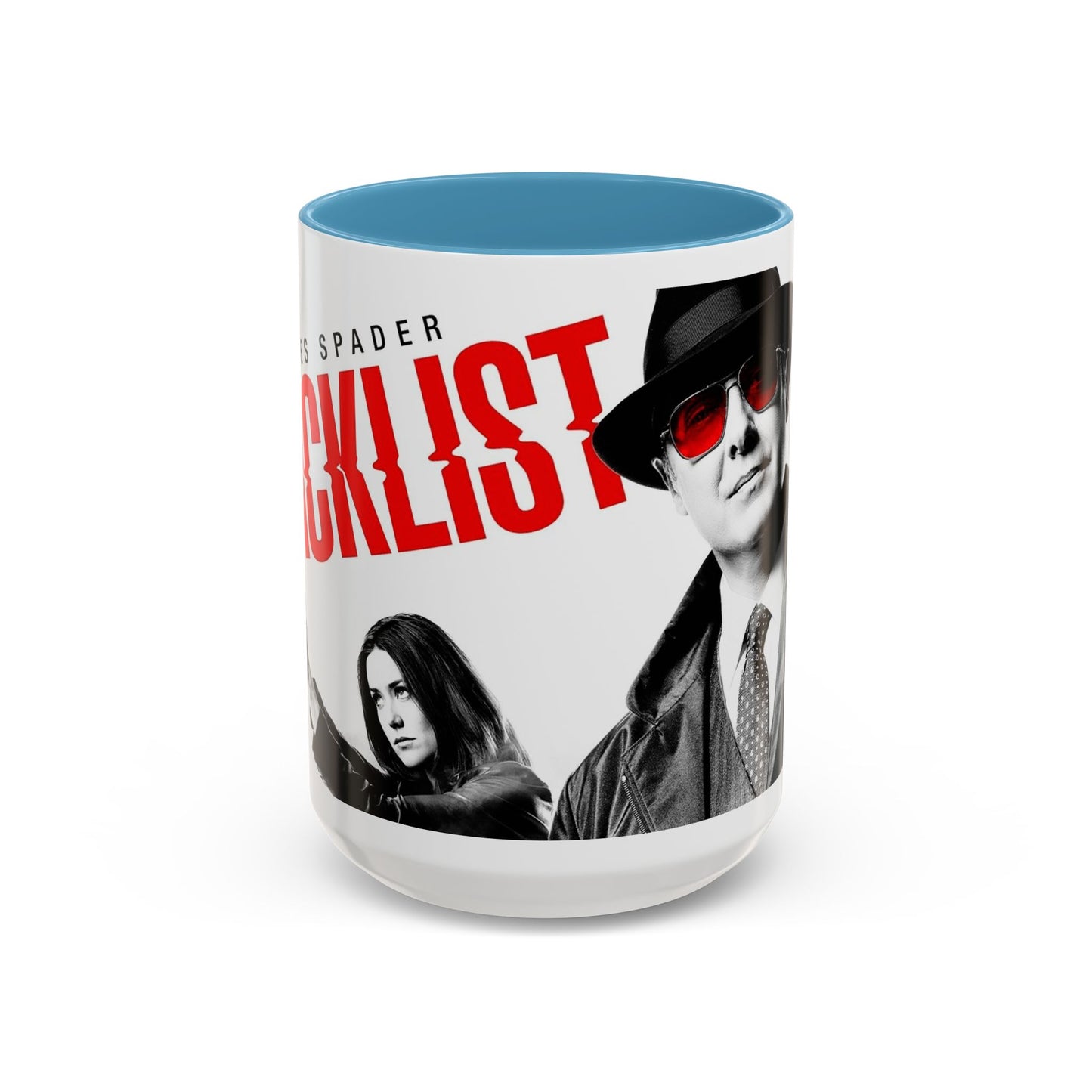 Blacklist-Inspired Accent Coffee Mug - 11oz & 15oz - Perfect Gift for Fans