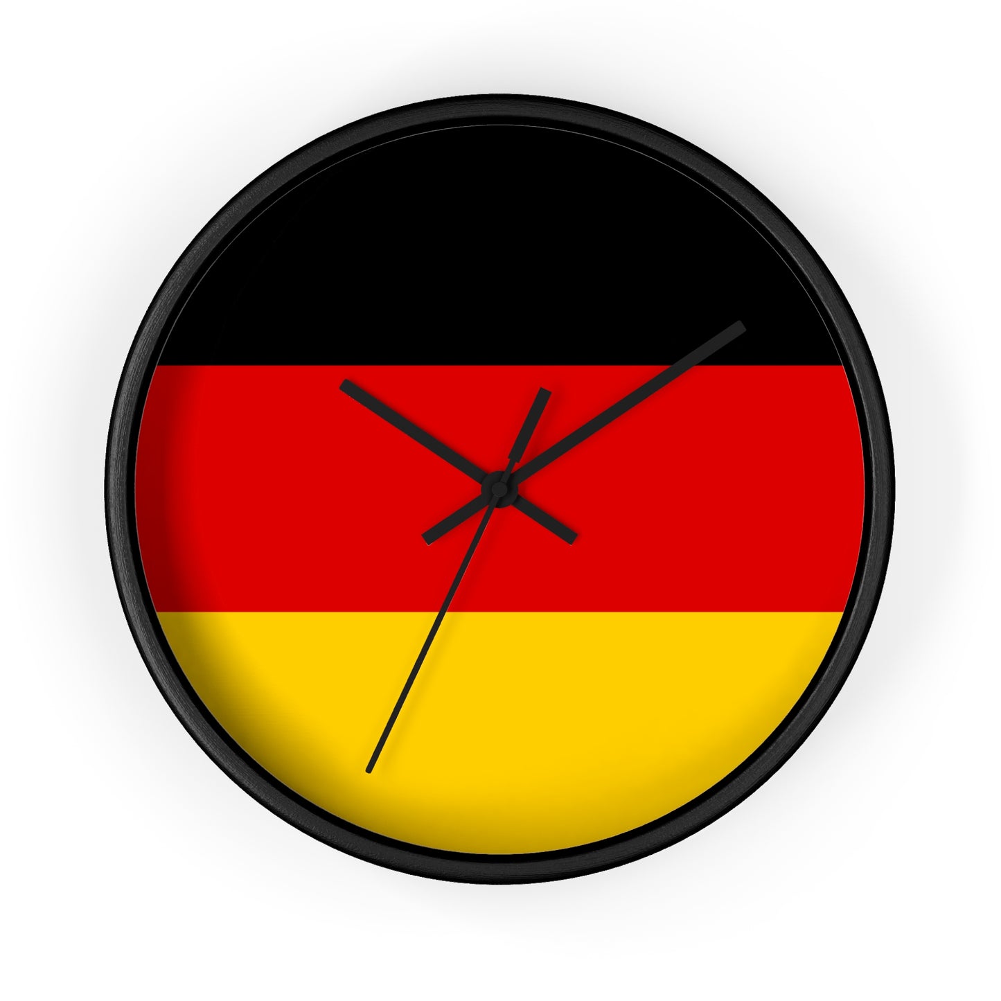 German Flag Wall Clock - Unique Timepiece for Home Decor