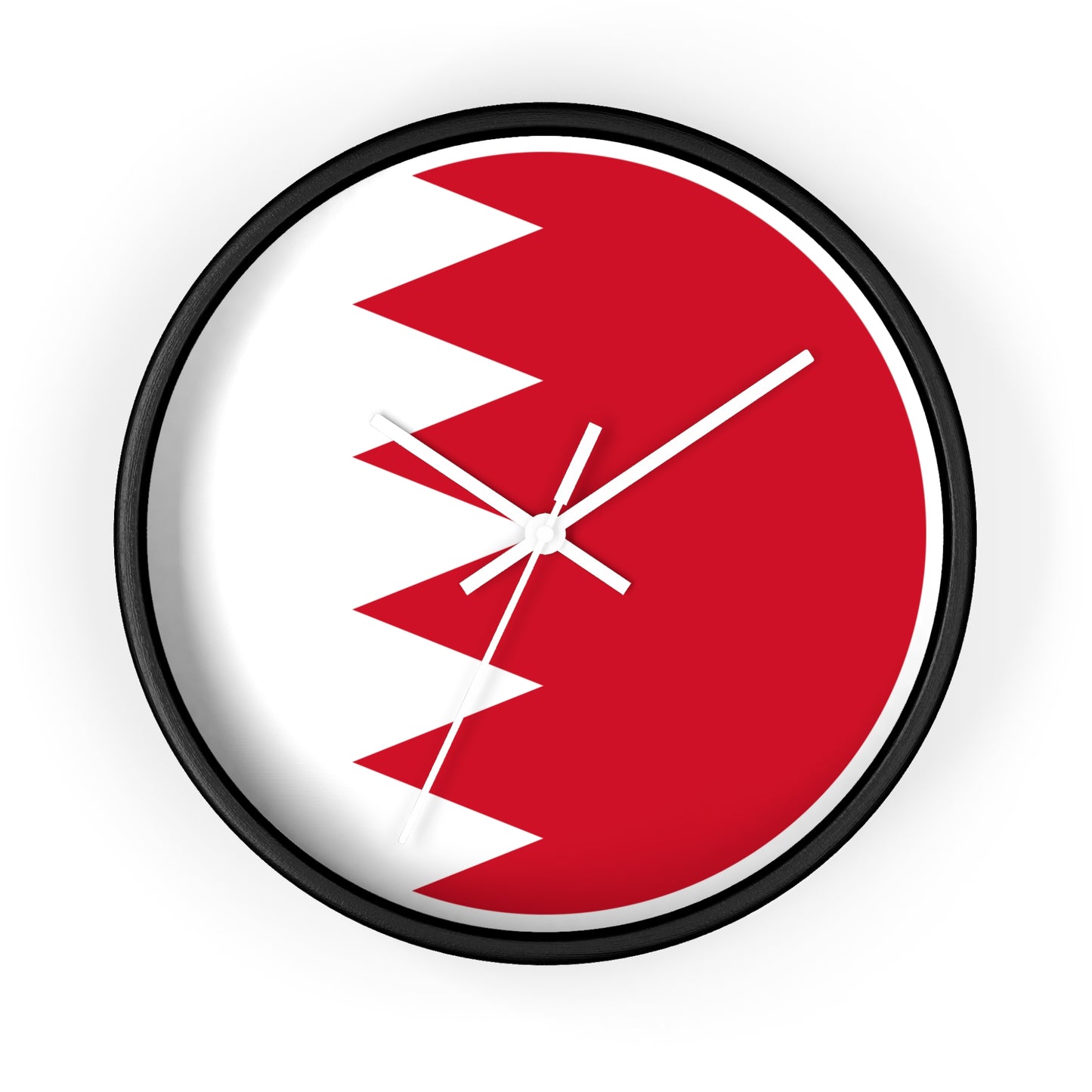 Bahrain Flag Wall Clock - Modern Home Decor for National Pride