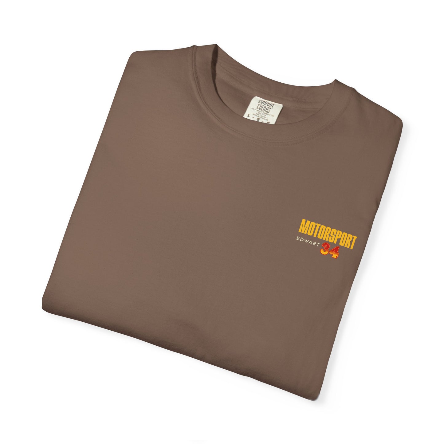 Motorsport Racer Men's Garment-Dyed T-Shirt - Vintage Racing Design