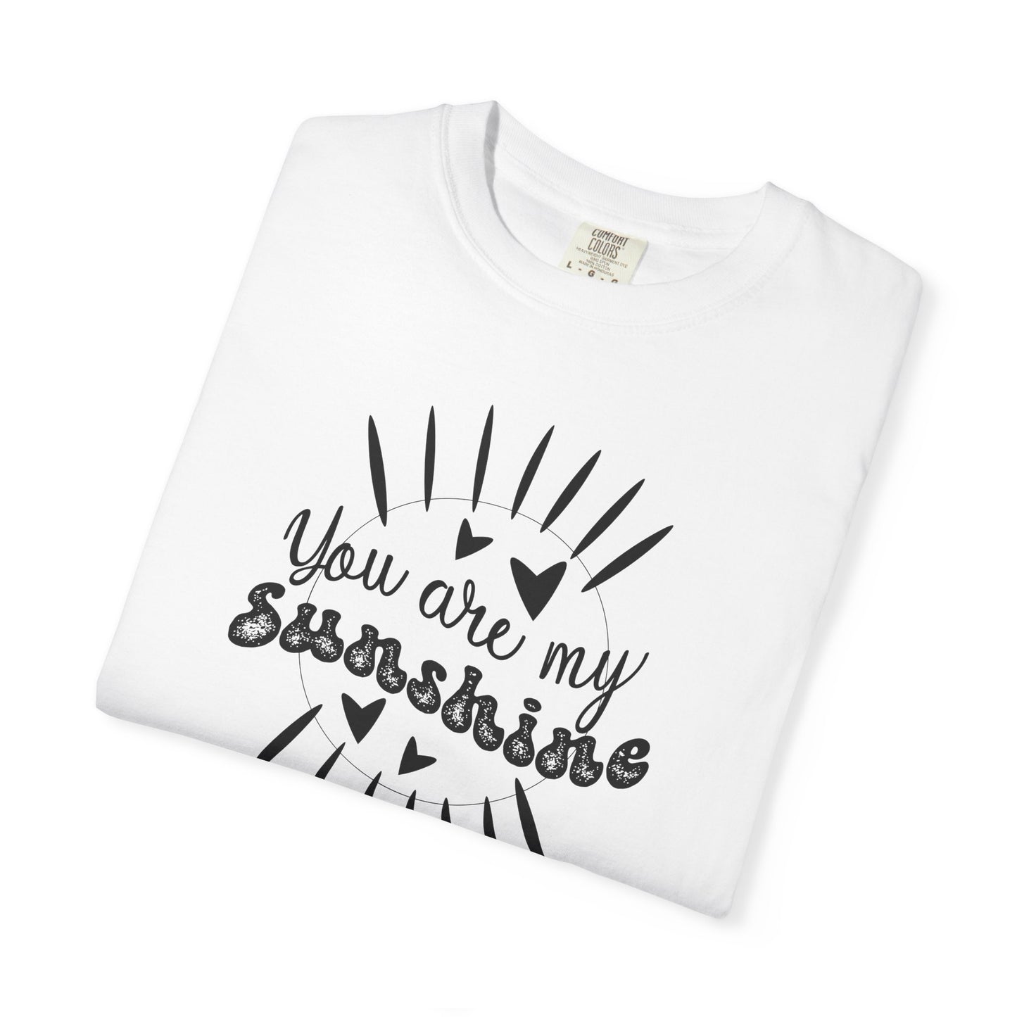 Women Graphic T-Shirt You Are My Sunshine for Valentine's Day