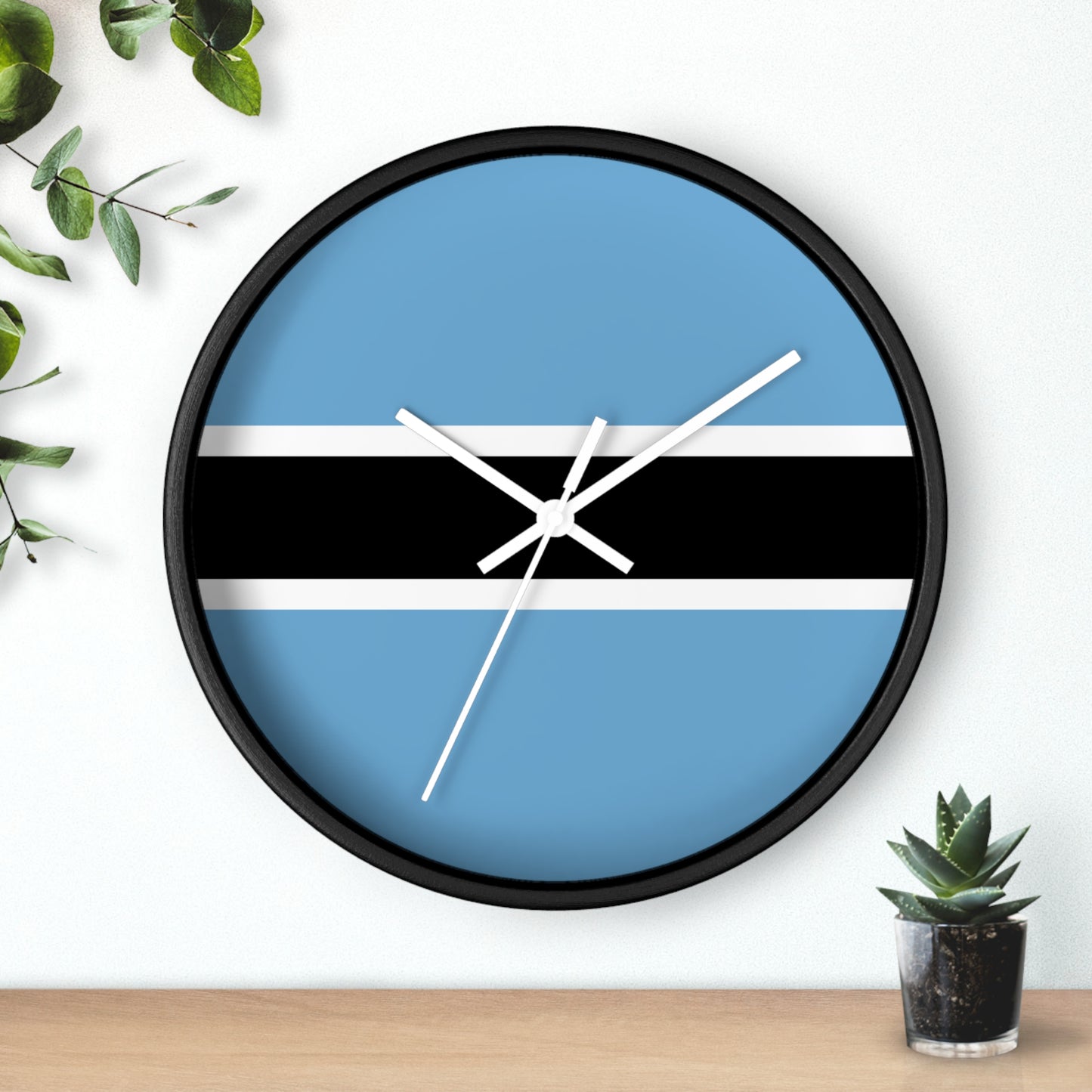 Botswana-Inspired Wall Clock - Modern Home Decor