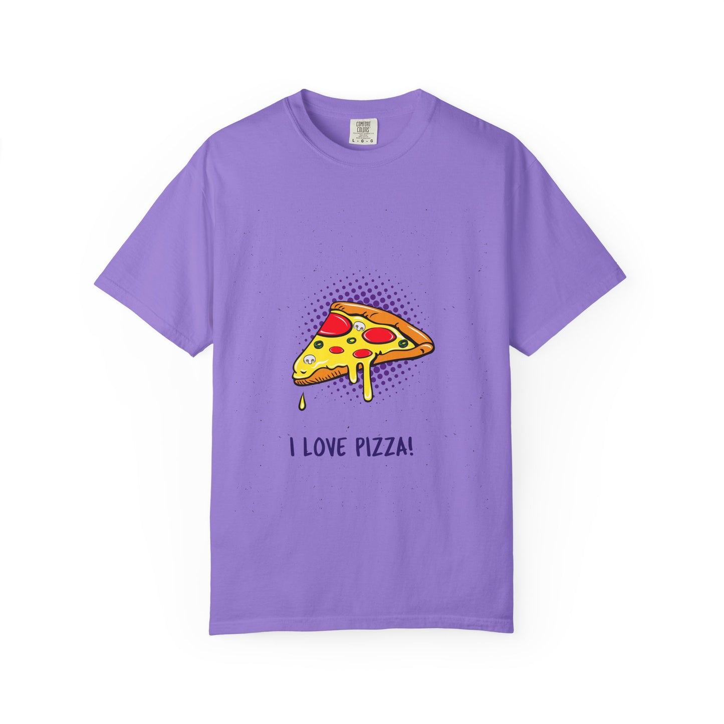 Funny Pizza Lover Unisex T-Shirt - I Love Pizza!