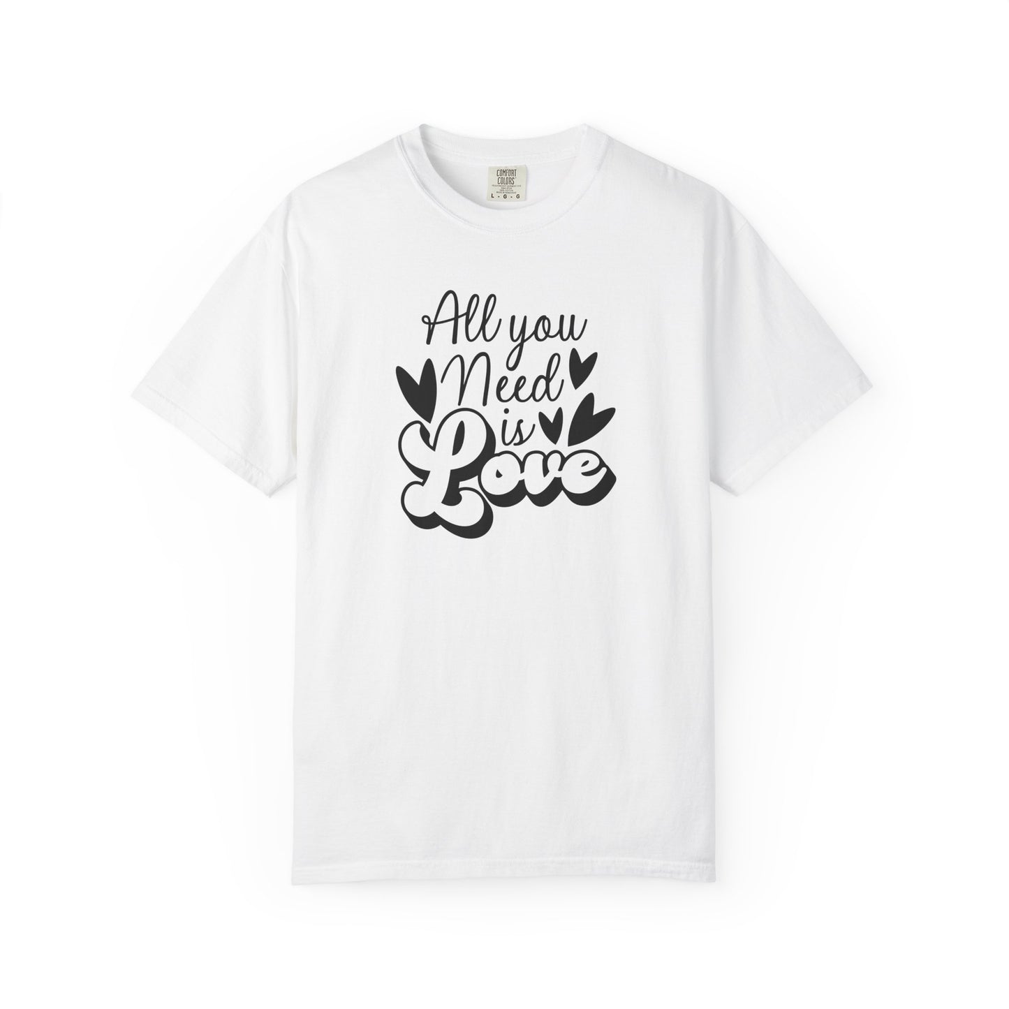 Women Graphic T-Shirt All You Need Is Love for Valentine's Day