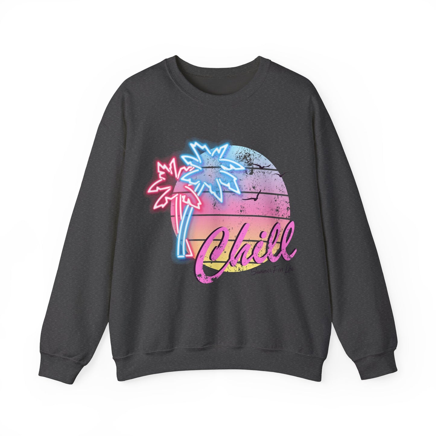 Chill Summer Vibes Unisex Crewneck Sweatshirt
