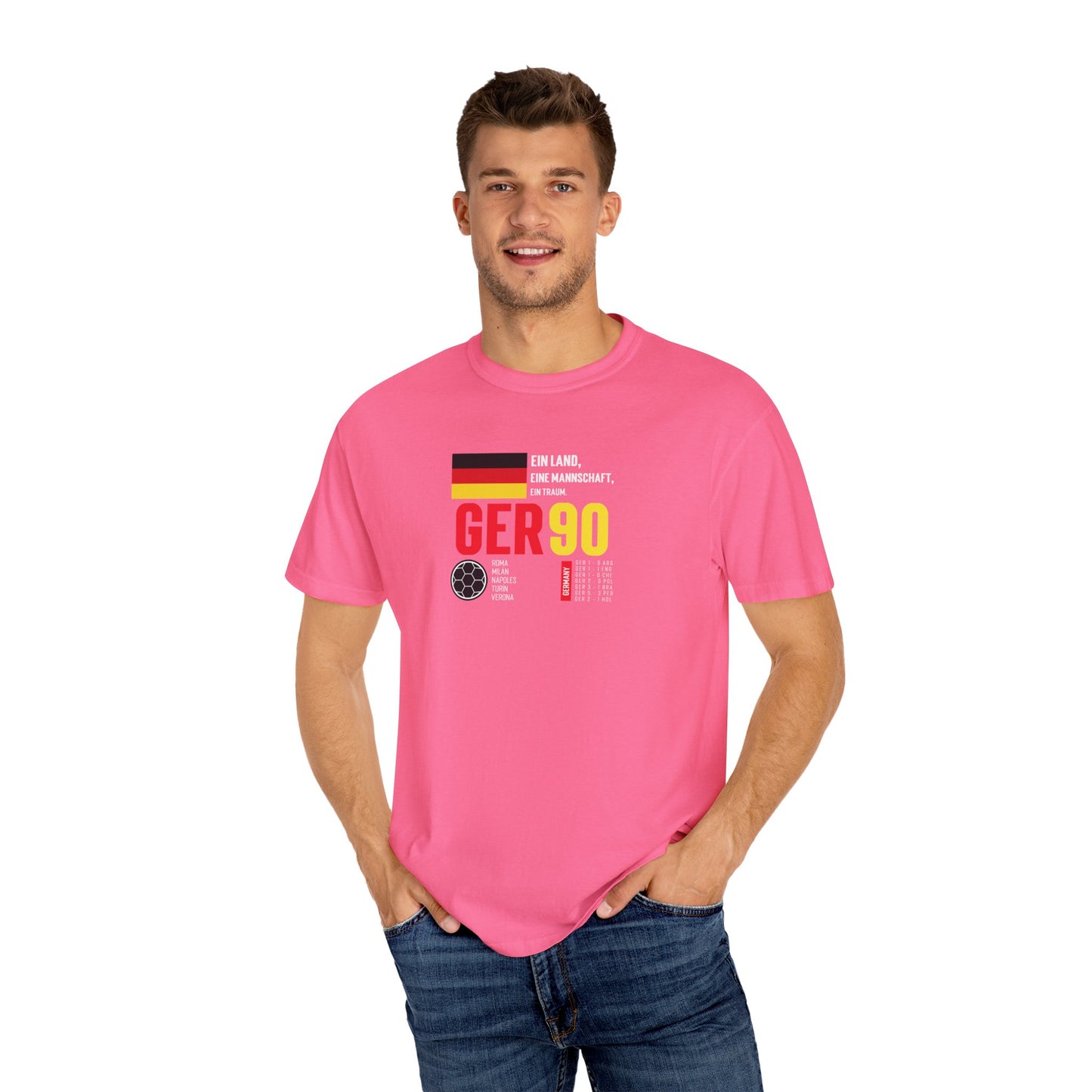 Unisex T-Shirt Vintage German Soccer for Fans