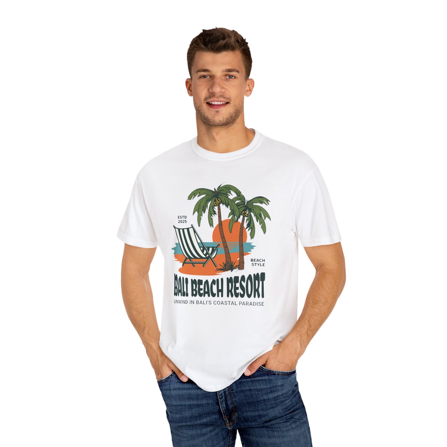 Beach Resort Unisex T-shirt - Relaxing Coastal Vibes