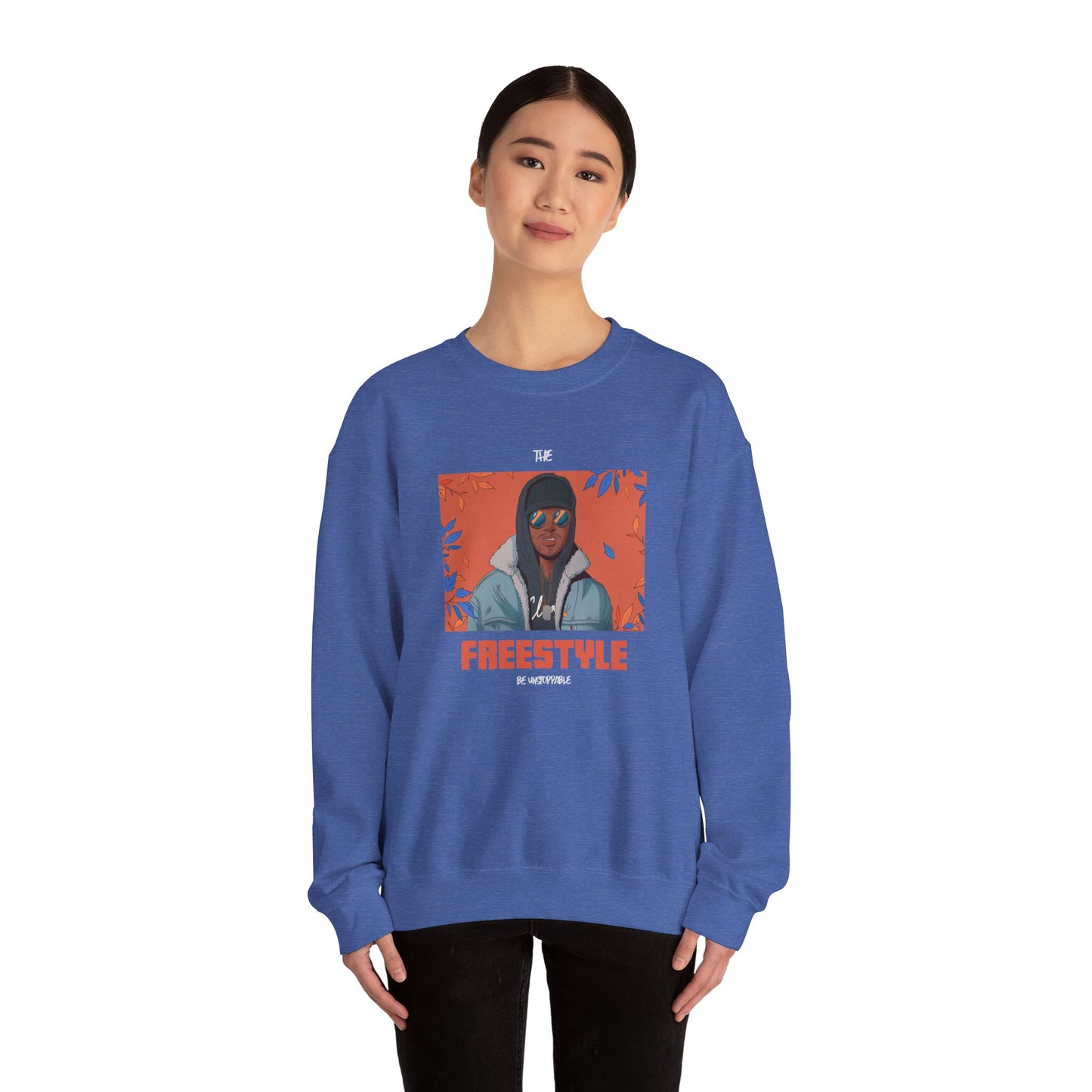 Mens Freestyle Artist Crewneck Sweatshirt