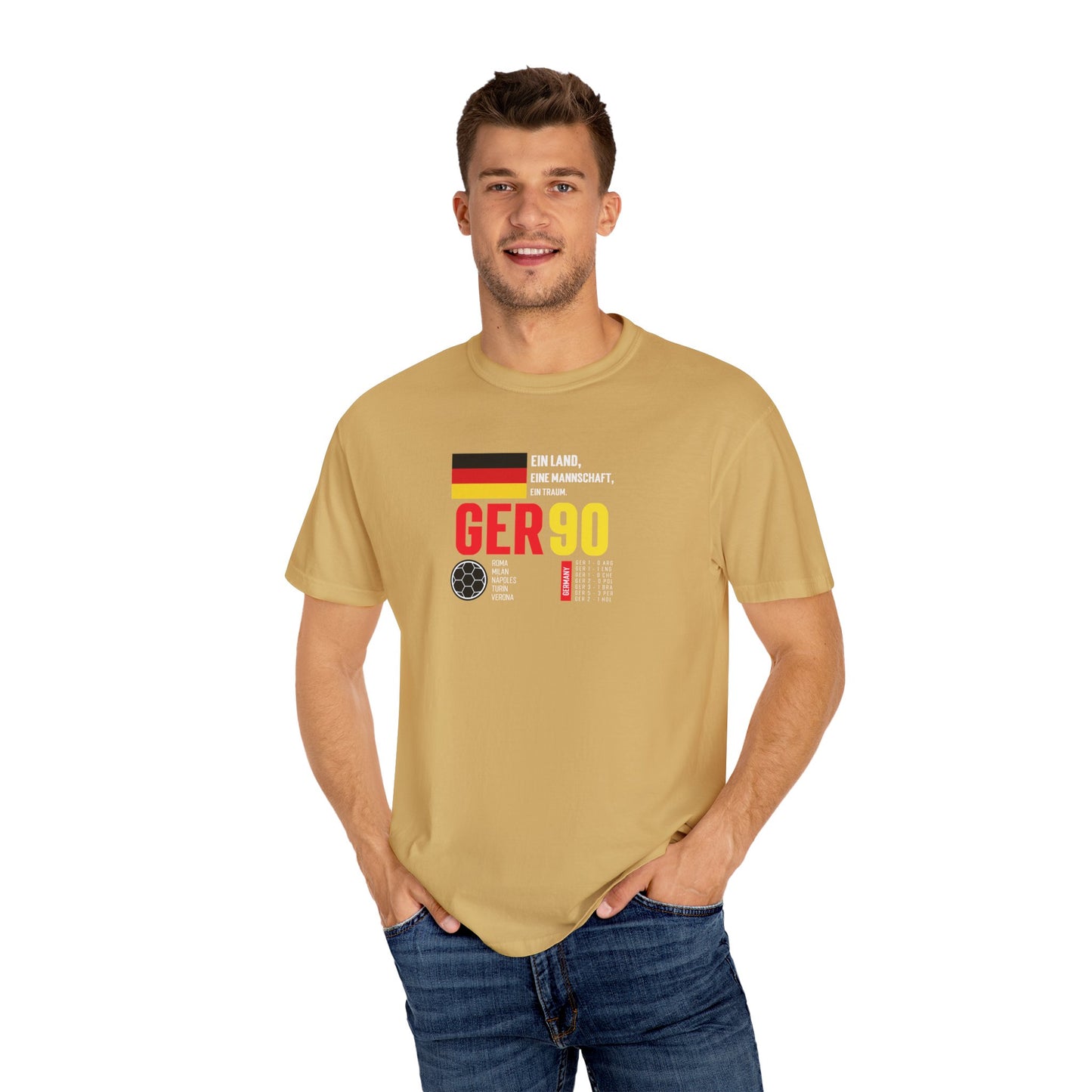Unisex T-Shirt Vintage German Soccer for Fans