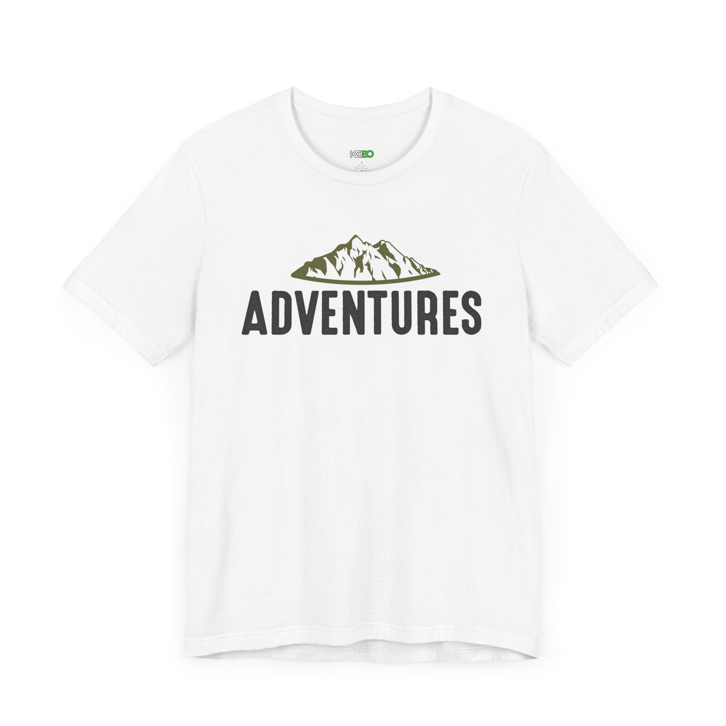 Adventures Men's Jersey Tee - Explore & Learn Outdoor T-Shirt