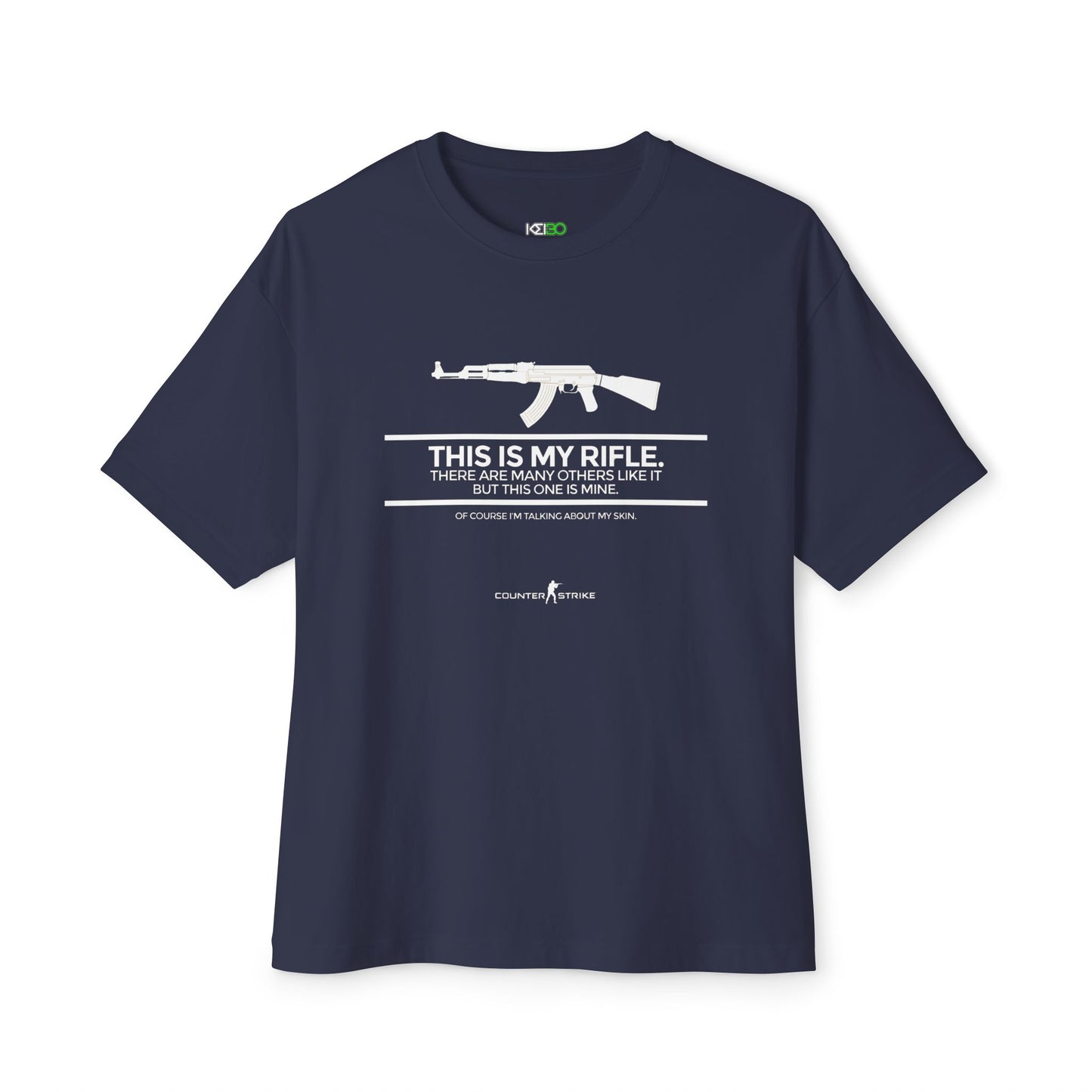 Men's Graphic Tee Counter Strike AK47 - Counter Strike Oversized Boxy T-shirt