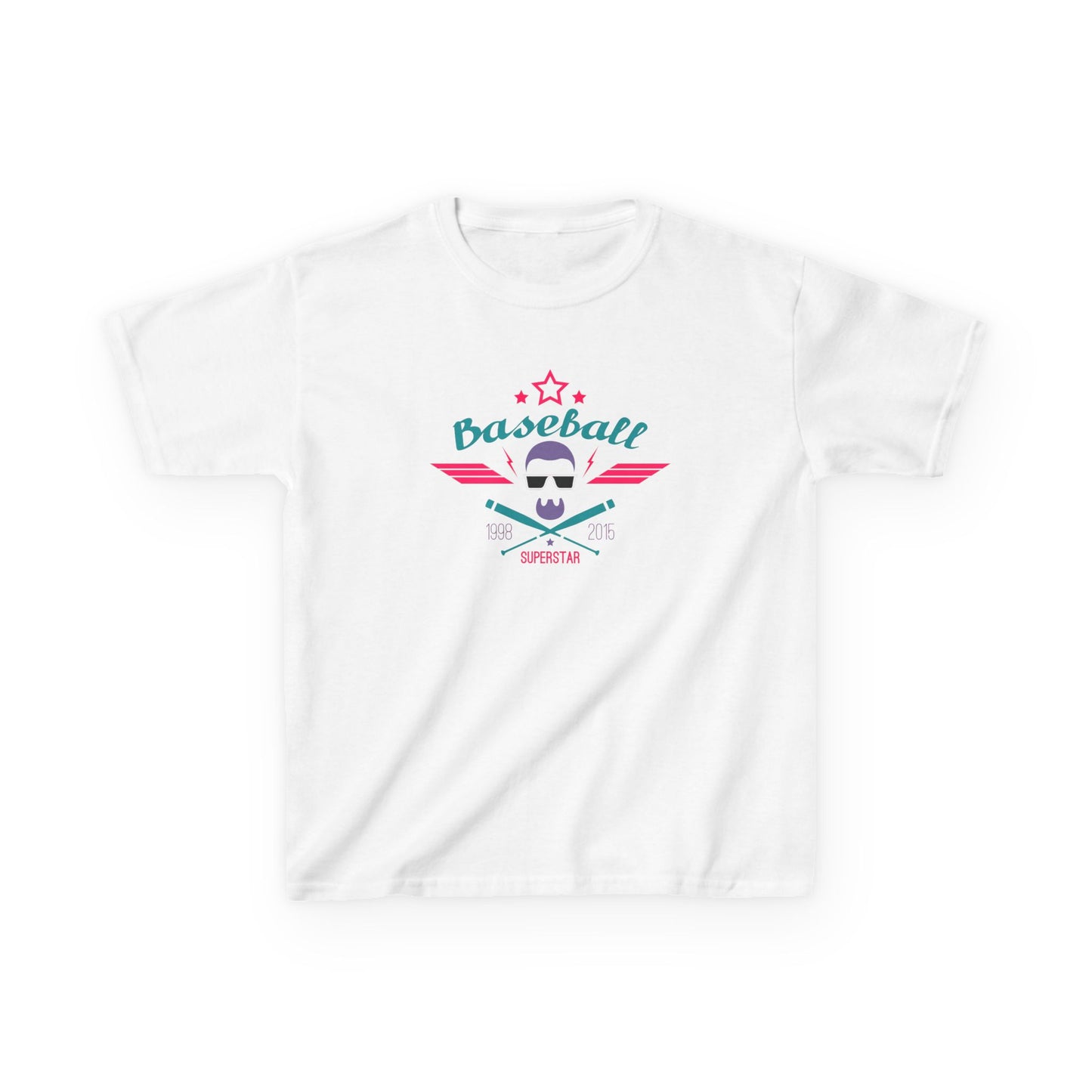 Kids Baseball Superstar T-Shirt - for Little Athletes