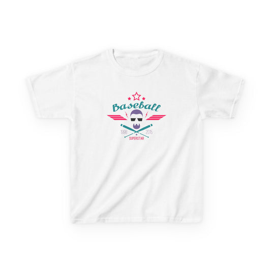 Kids Baseball Superstar T-Shirt - for Little Athletes