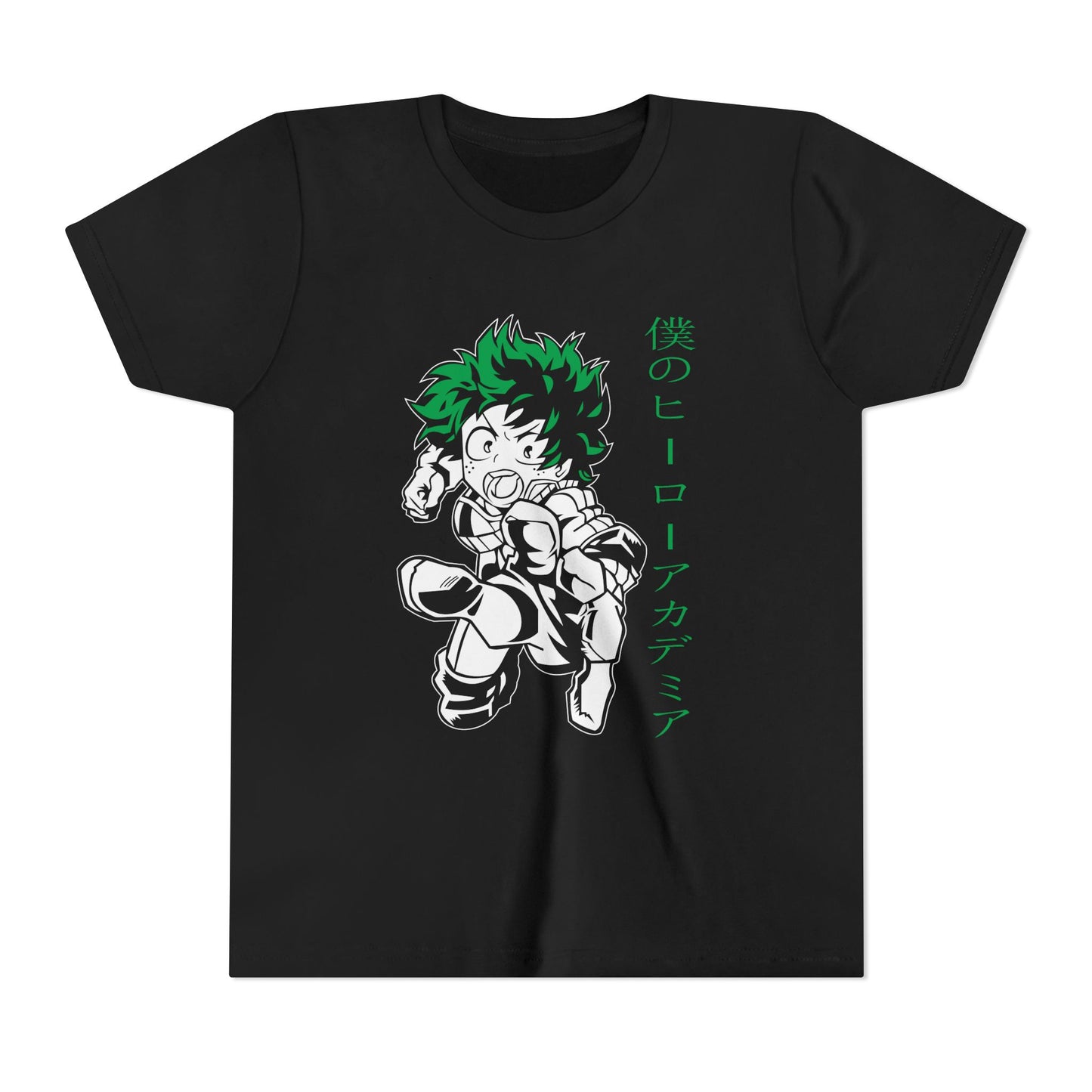 Anime Hero Youth Tee – My Hero Academia Inspired T-shirt for Kids