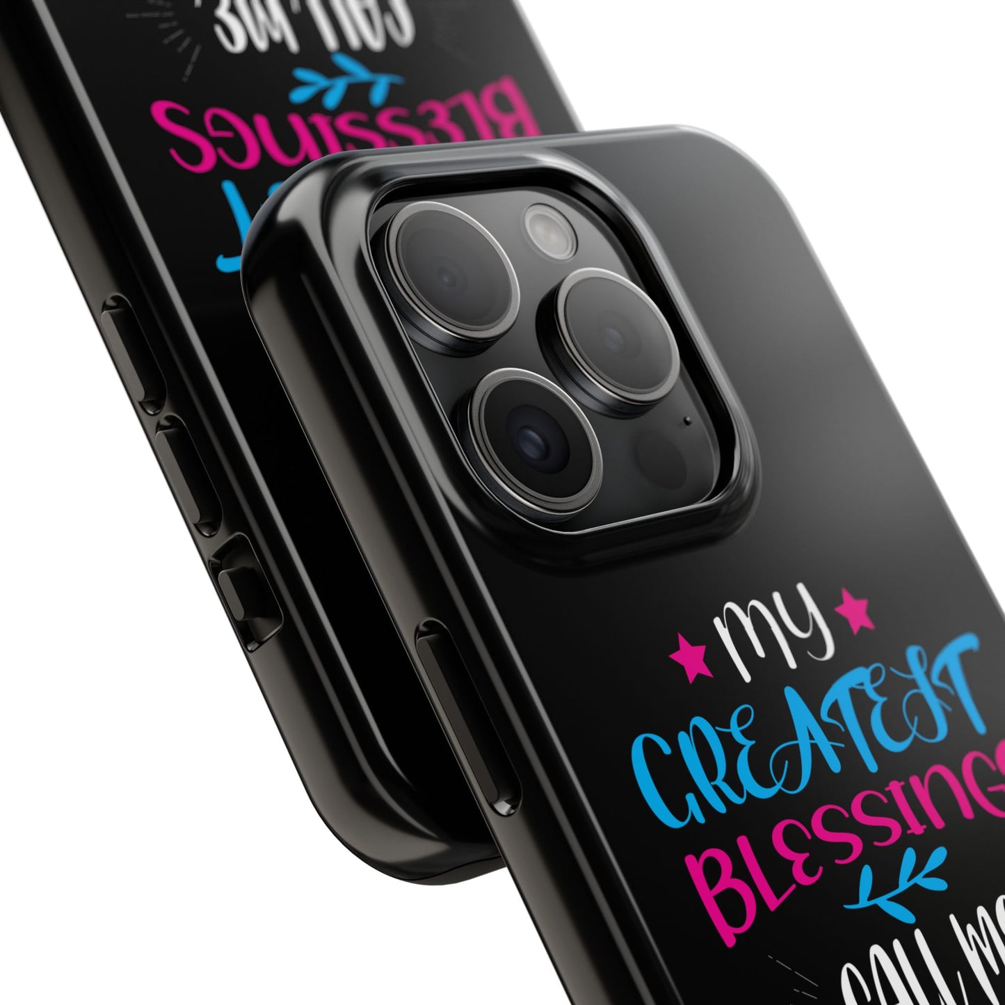 Personalized Phone Case - Fatherhood Dad My Greatest Blessings