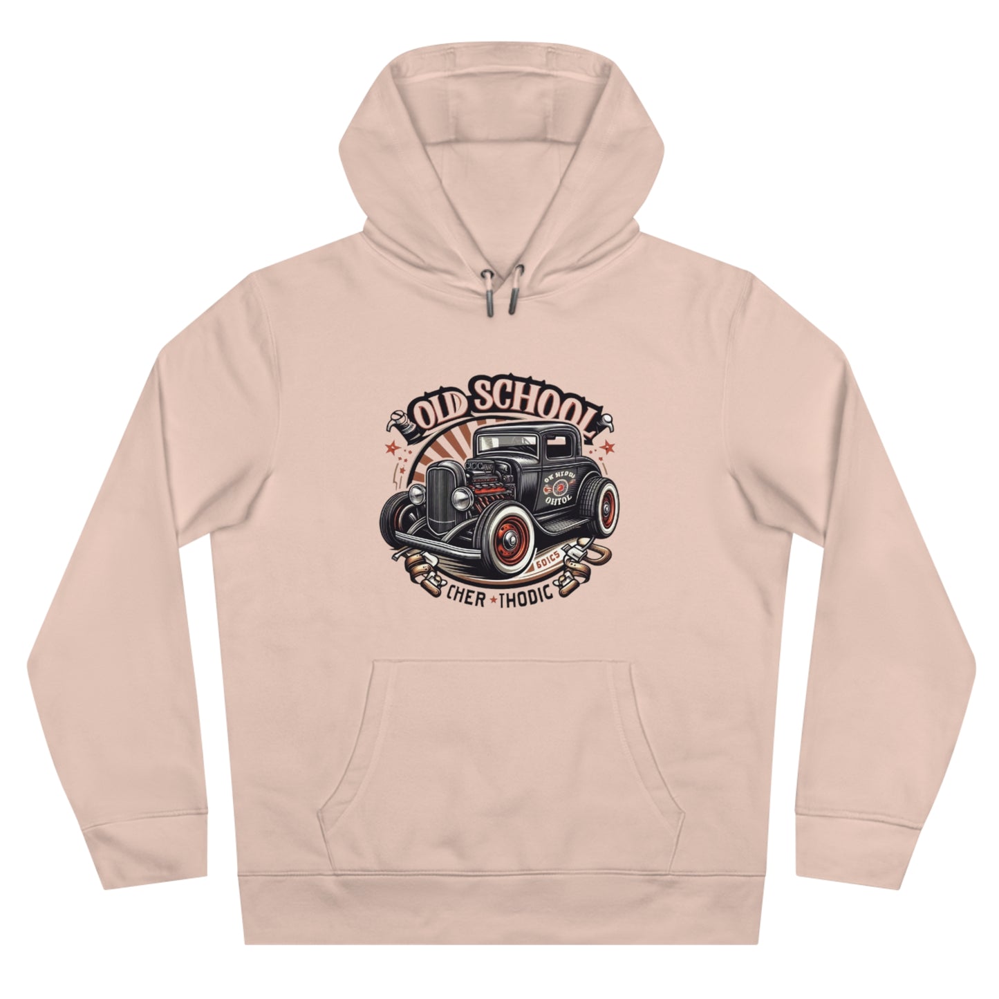 Old School King Hoodie – Vintage Style for Classic Car Enthusiasts