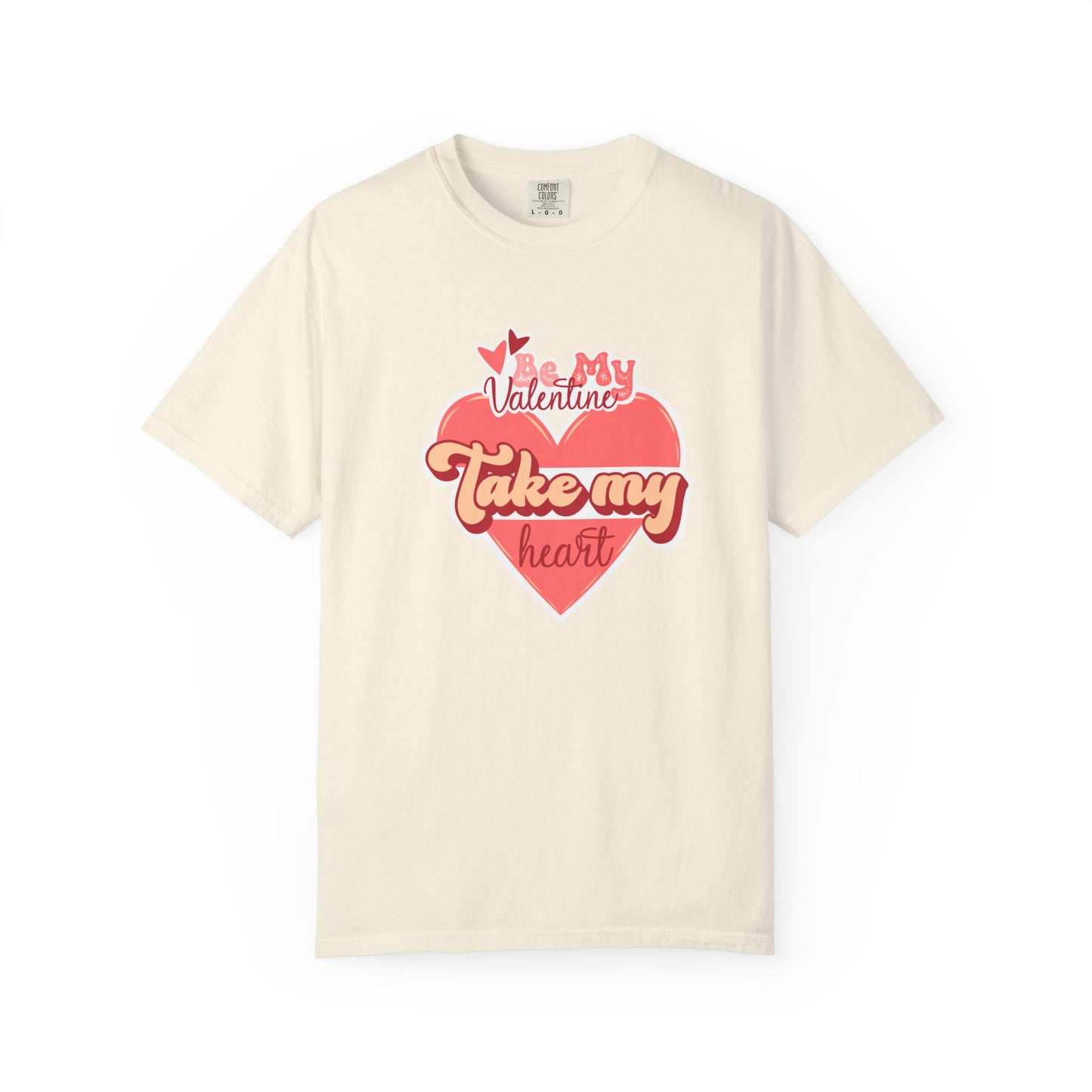 Women Graphic T-Shirt Be My Valentine for Valentine's Day