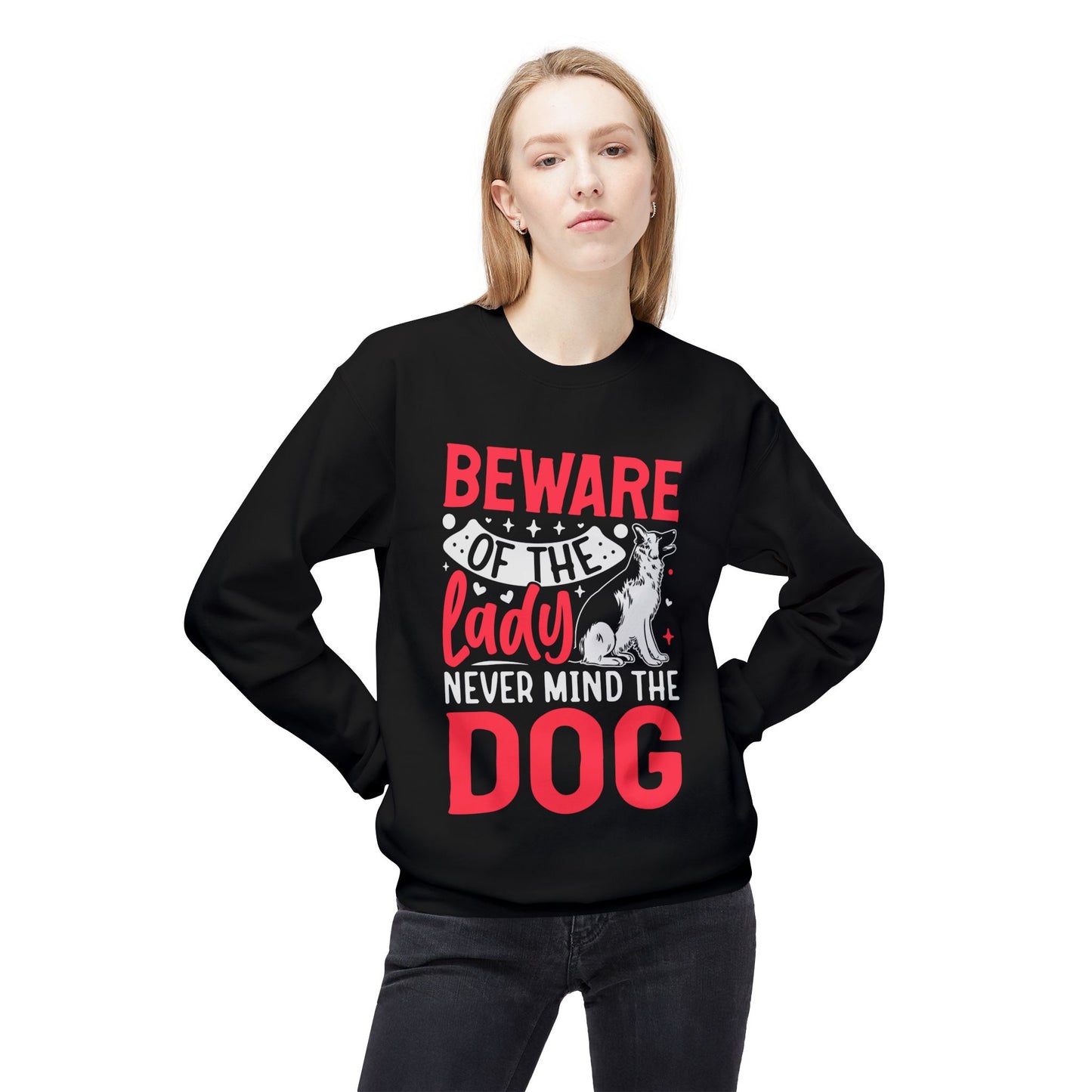 Women's Fleece Sweatshirt German Shepherd Lover