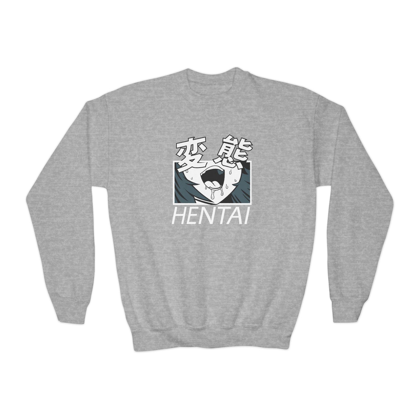 Youth Anime Eyes Sweatshirt – Sweatshirt for Anime Fans