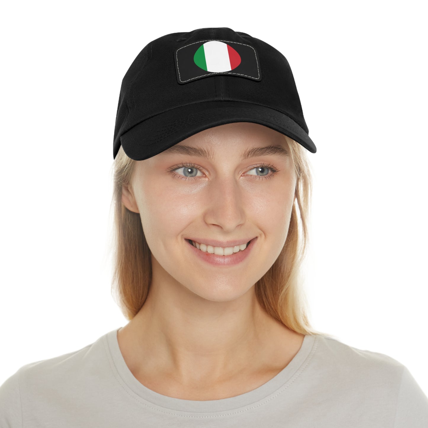 Italian Flag Dad Hat Casual Style for Everyday Wear