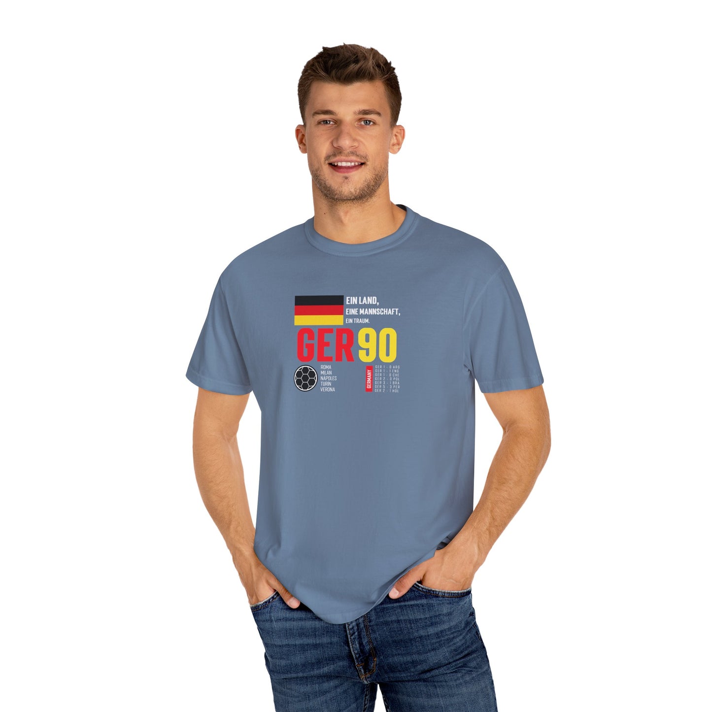 Unisex T-Shirt Vintage German Soccer for Fans