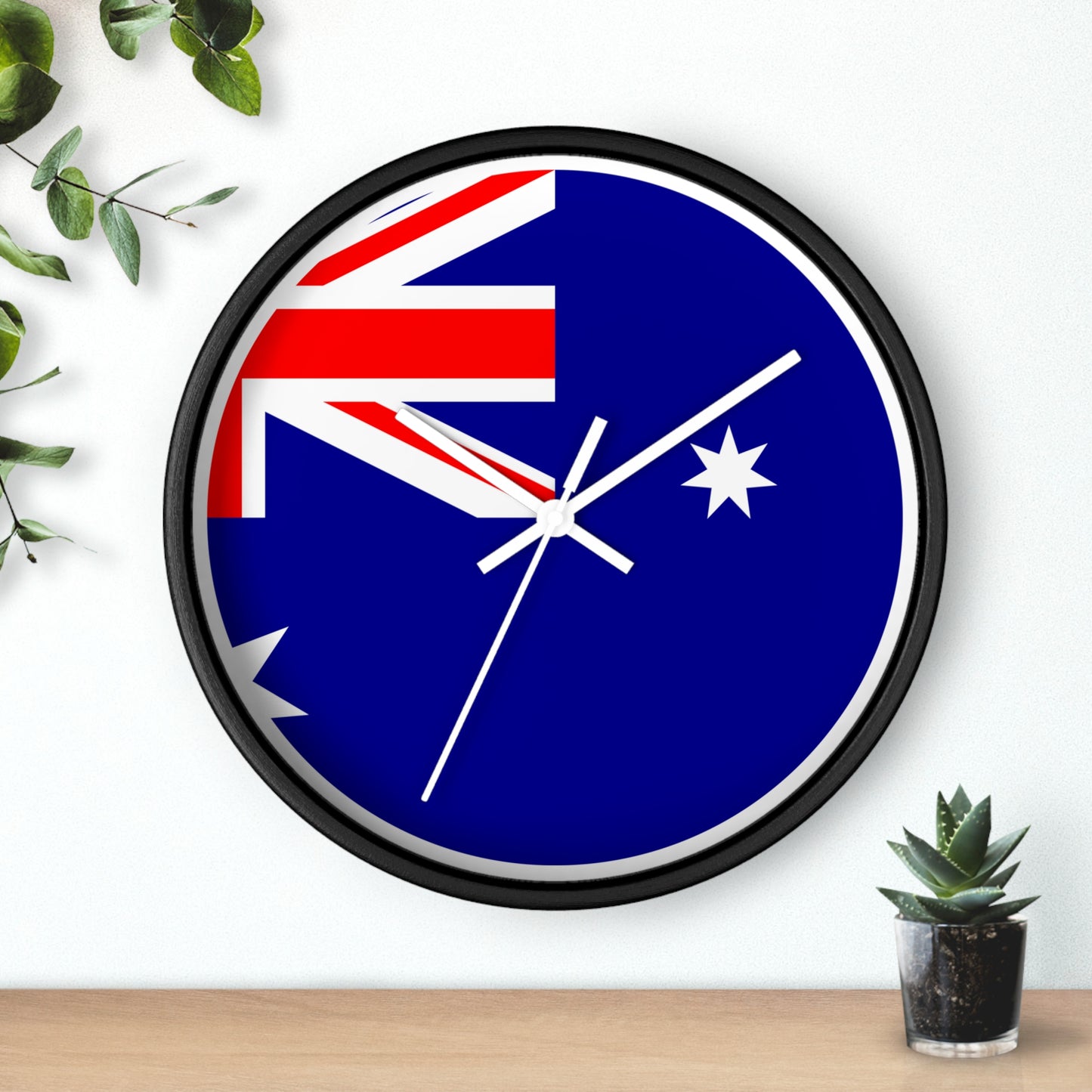 Australia Flag Wall Clock – Stylish Home Decor for Aussie Pride