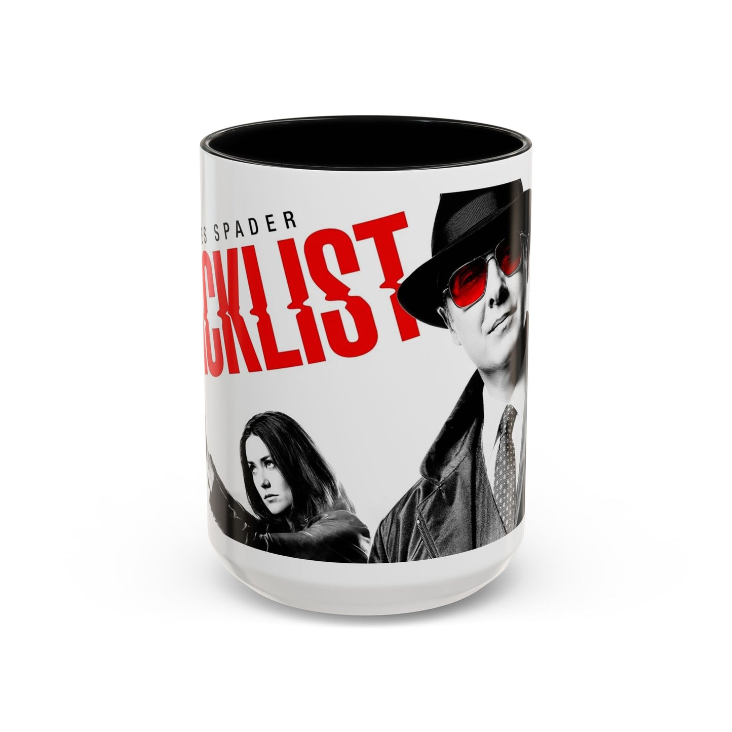 Blacklist-Inspired Accent Coffee Mug - 11oz & 15oz - Perfect Gift for Fans