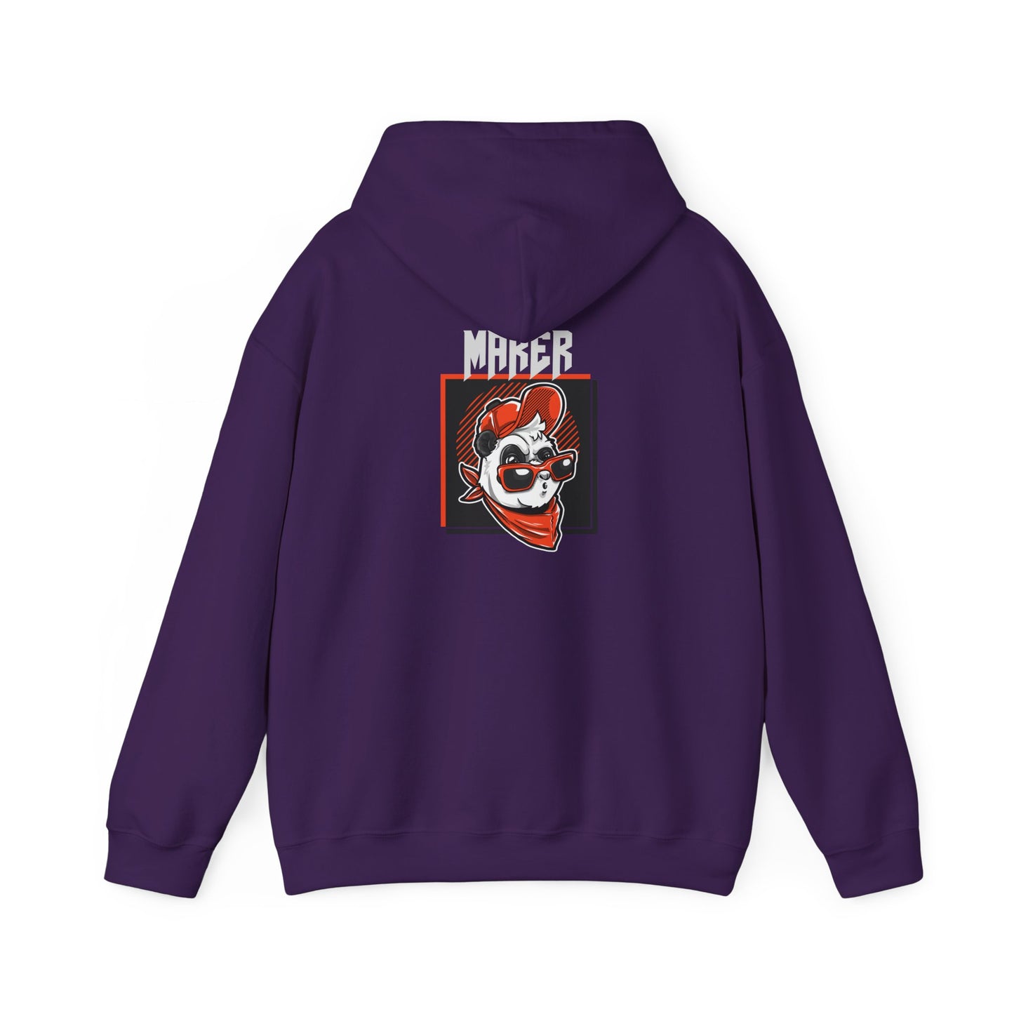Men's Hooded Sweatshirt Cool Maker Graphic Design