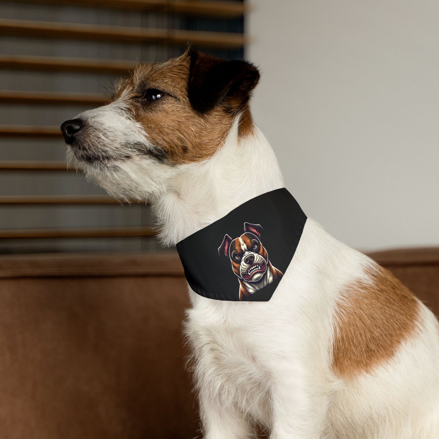 Pit Bull Bandana Collar for Dogs | Stylish Animal Accessory