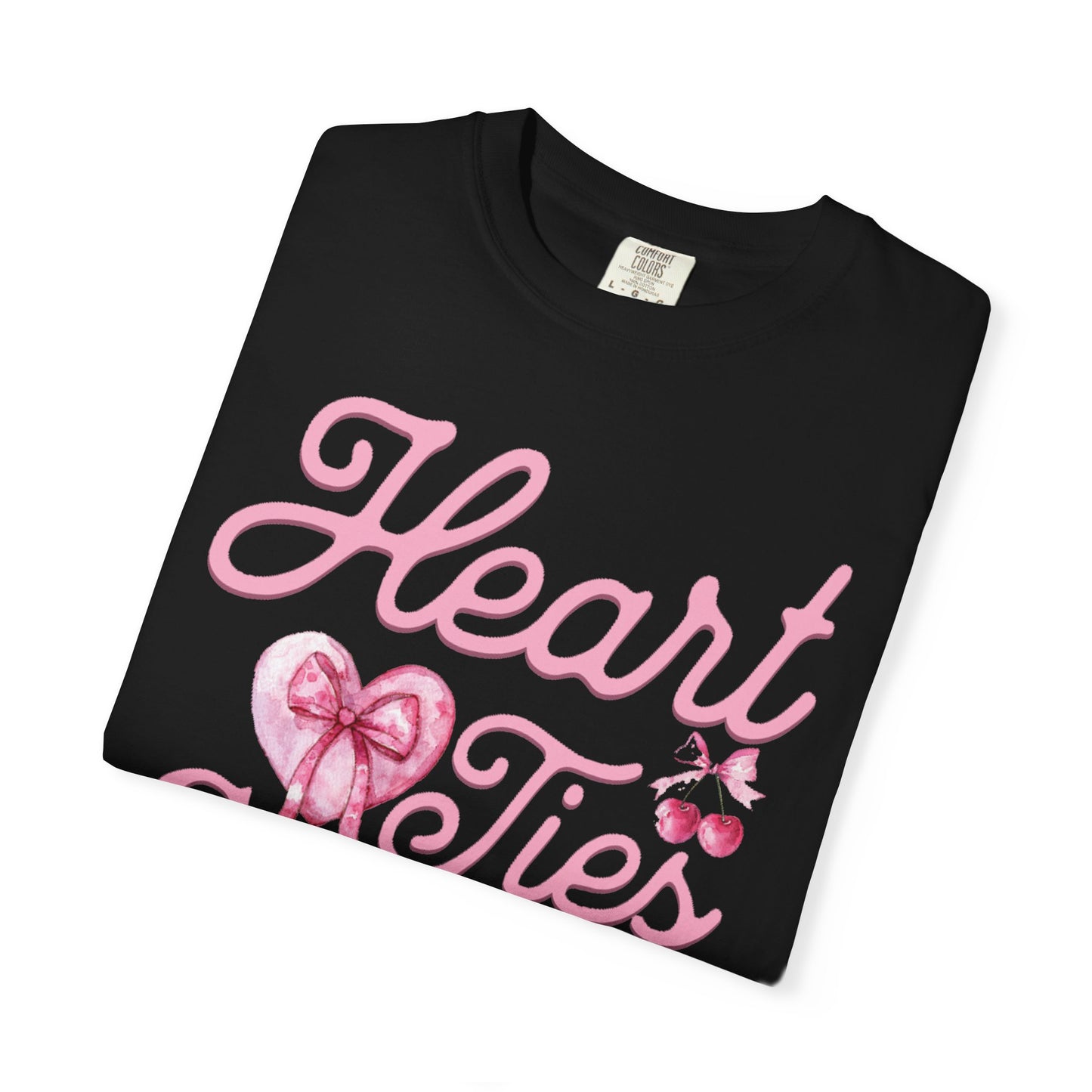 Women Love Vibes T-Shirt - 'Heart Ties Eternal' - Valentine's Day