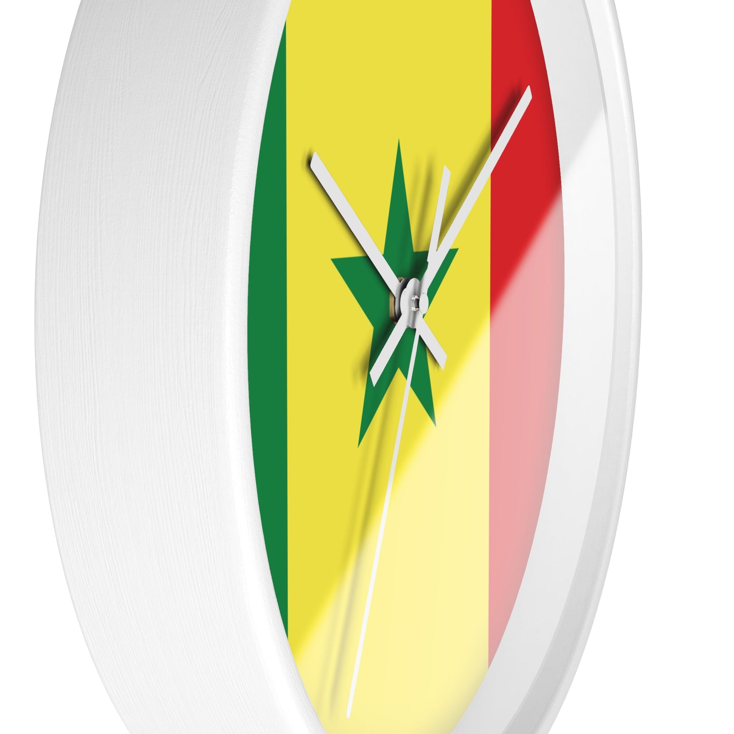 Senegal Flag Wall Clock - Vibrant Home Decor for National Pride