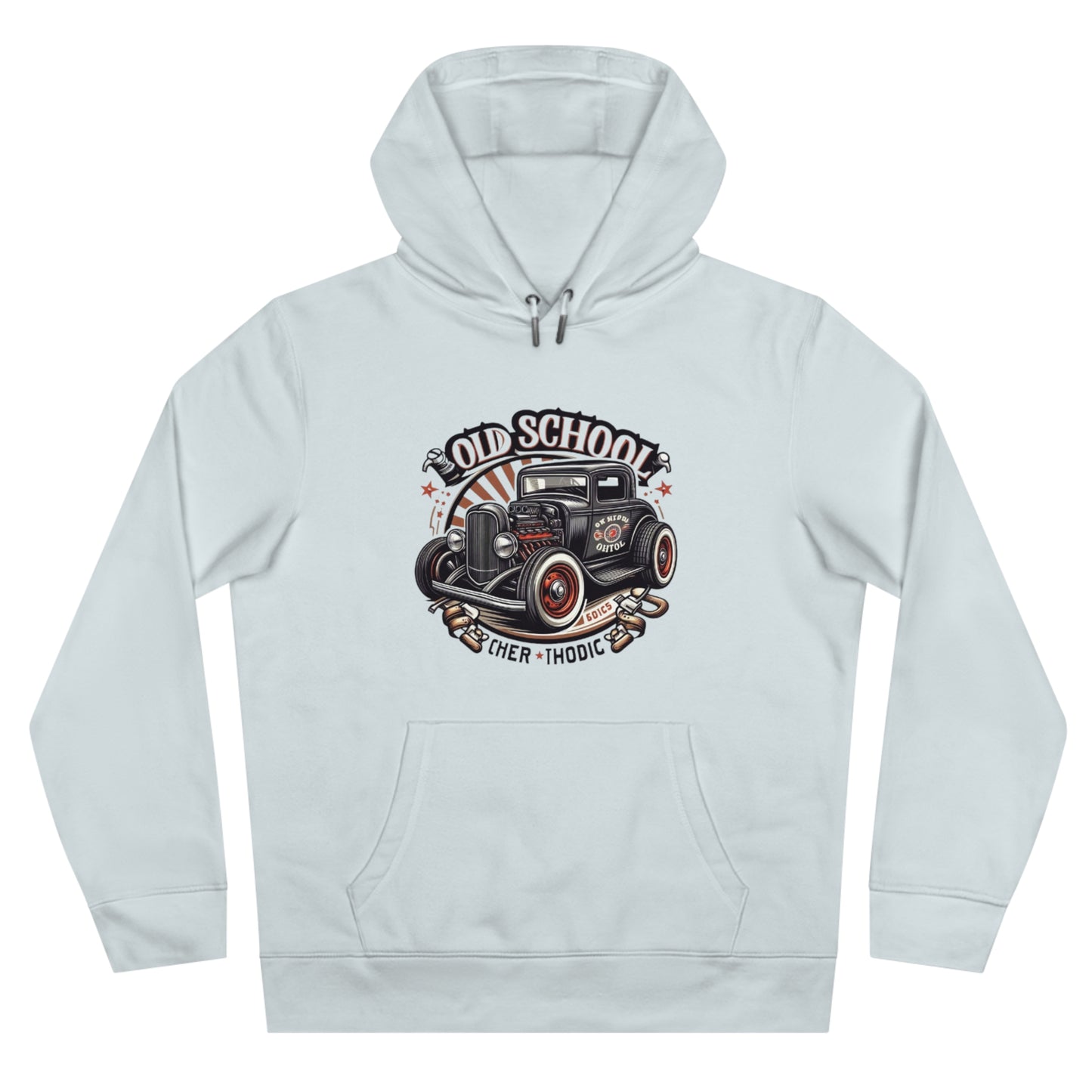 Old School King Hoodie – Vintage Style for Classic Car Enthusiasts
