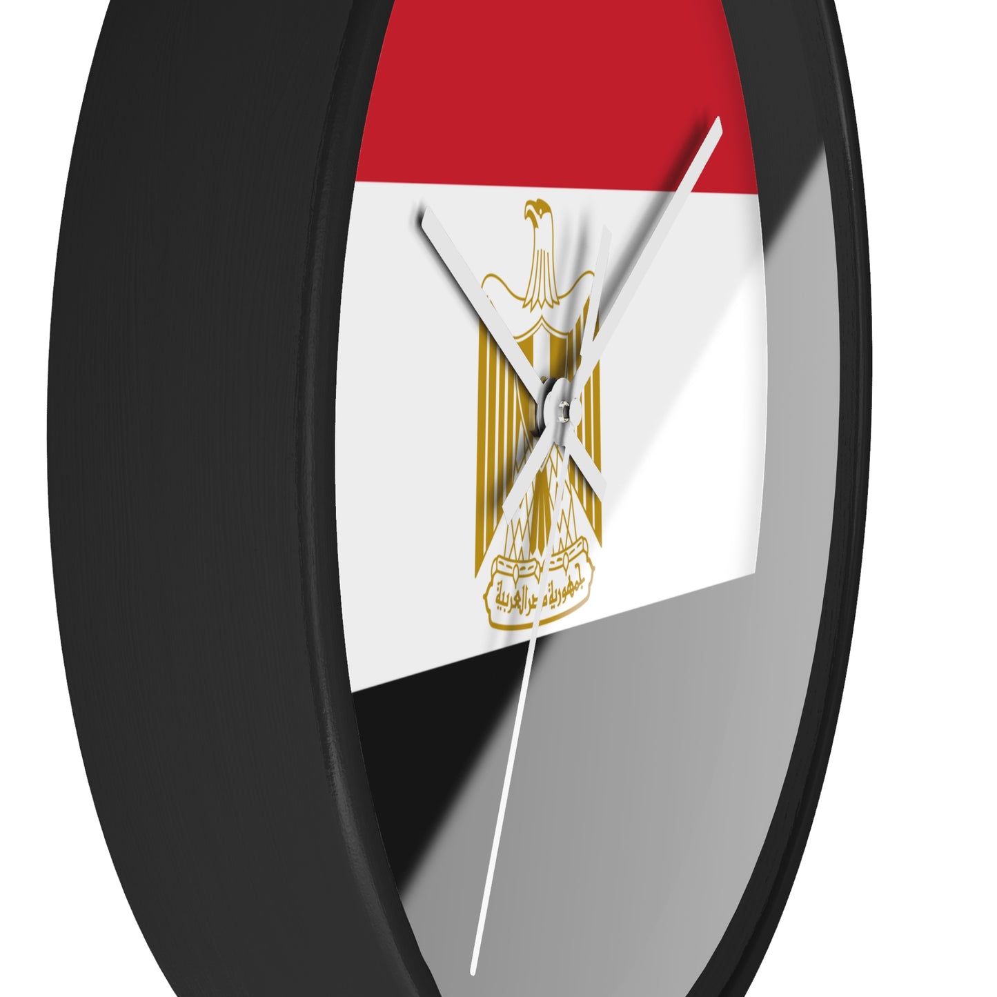 Egyptian Flag Wall Clock - Stylish Home Decor for National Holidays