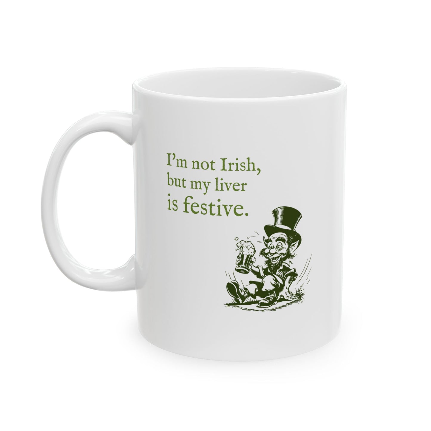 St. Patrick's Day Ceramic Mug - 11oz