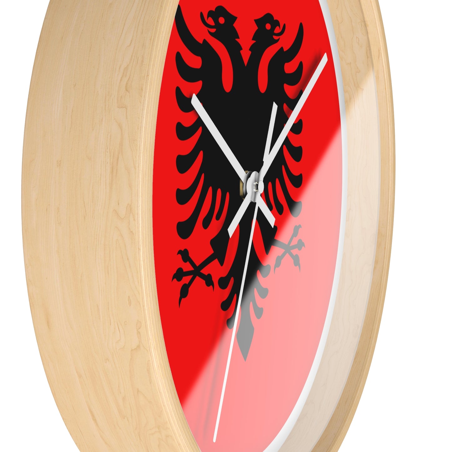 Albanian Eagle Wall Clock | Home Decor | Unique Gift for Albania Enthusiasts